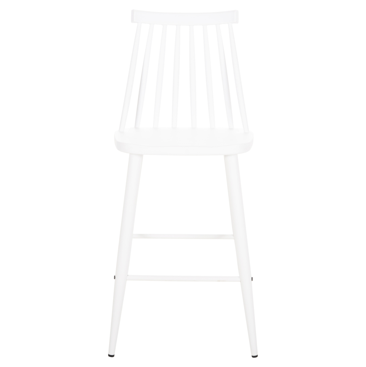 BAR STOOL MEDIUM HEIGHT VANESSA HM9300.11 POLYPROPYLENE and METAL-WHITE 45,5x46x97Hcm. [3]