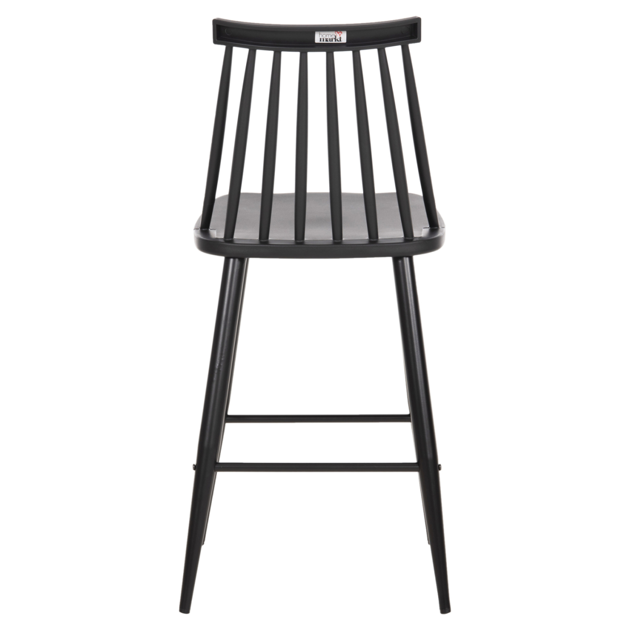 BAR STOOL MEDIUM HEIGHT VANESSA HM9300.12 POLYPROPYLENE and METAL-BLACK 45,5x46x97Hcm. [6]
