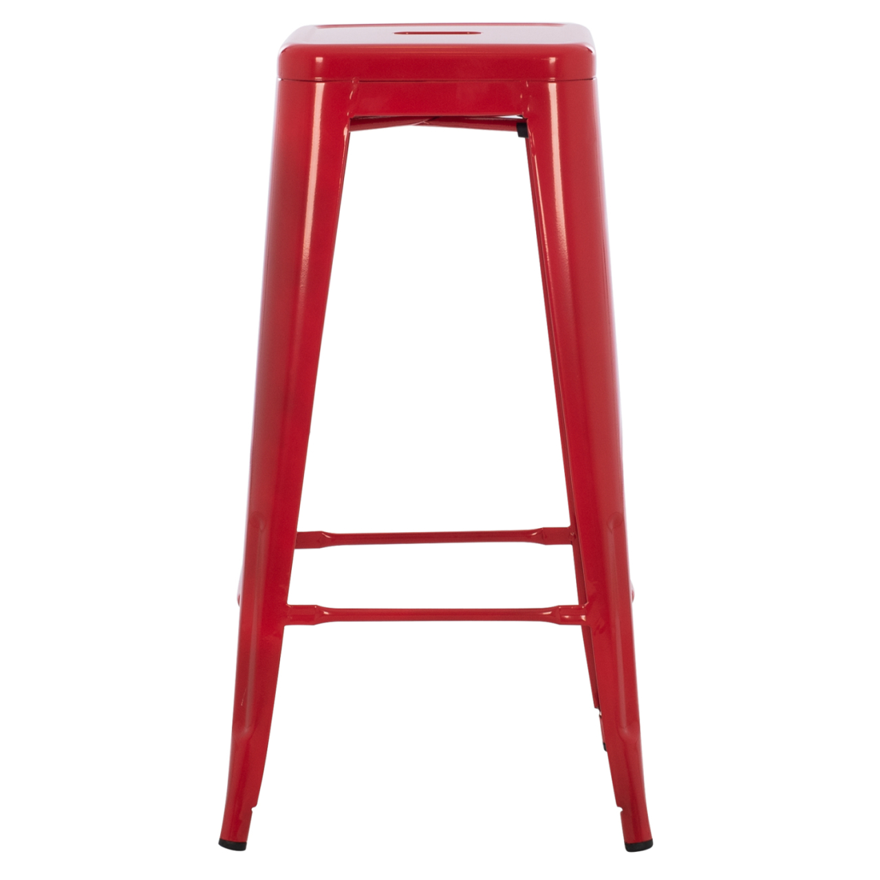 BAR STOOL MELITA-PRO HM8642.44 METAL IN RED 43x43x78Hcm. [3]