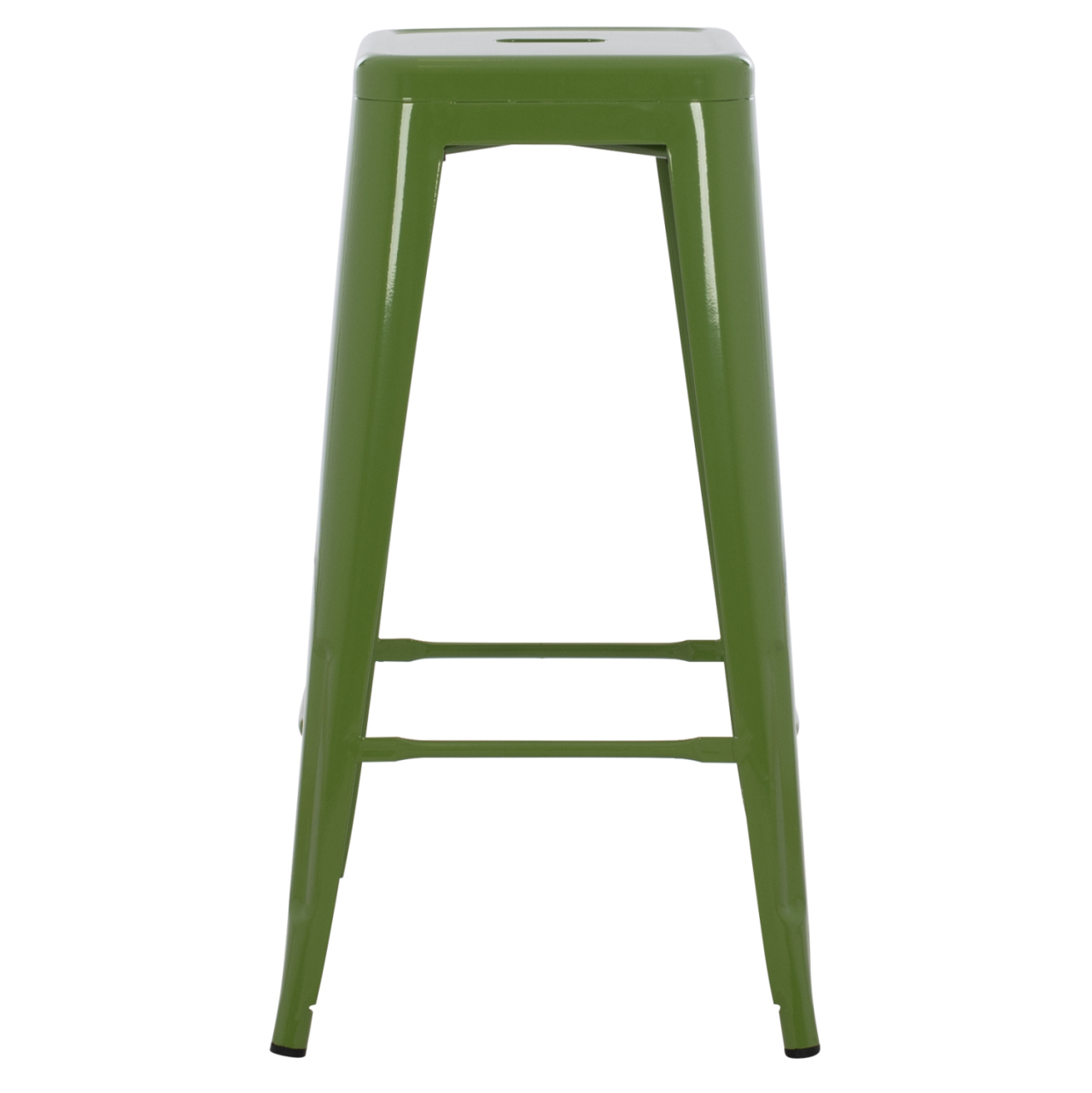 BAR STOOL MELITA-PRO HM8642.53 METAL IN LIGHT OLIVE GREEN 43x43x78Hcm. [3]