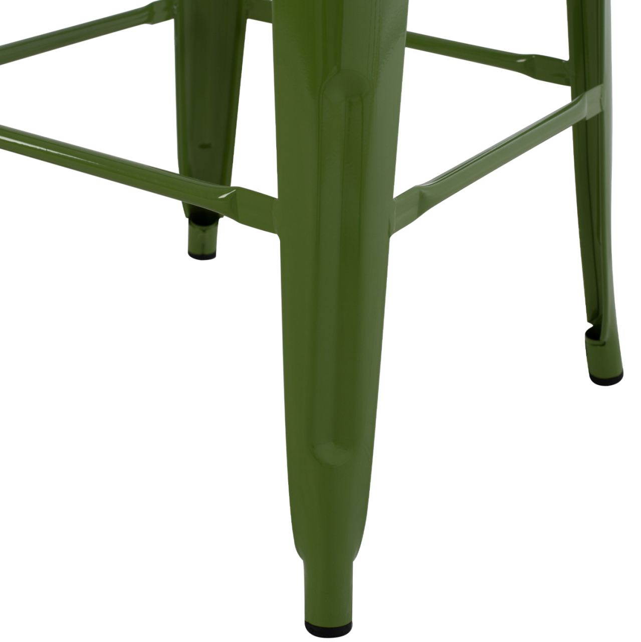 BAR STOOL MELITA-PRO HM8642.53 METAL IN LIGHT OLIVE GREEN 43x43x78Hcm. [7]