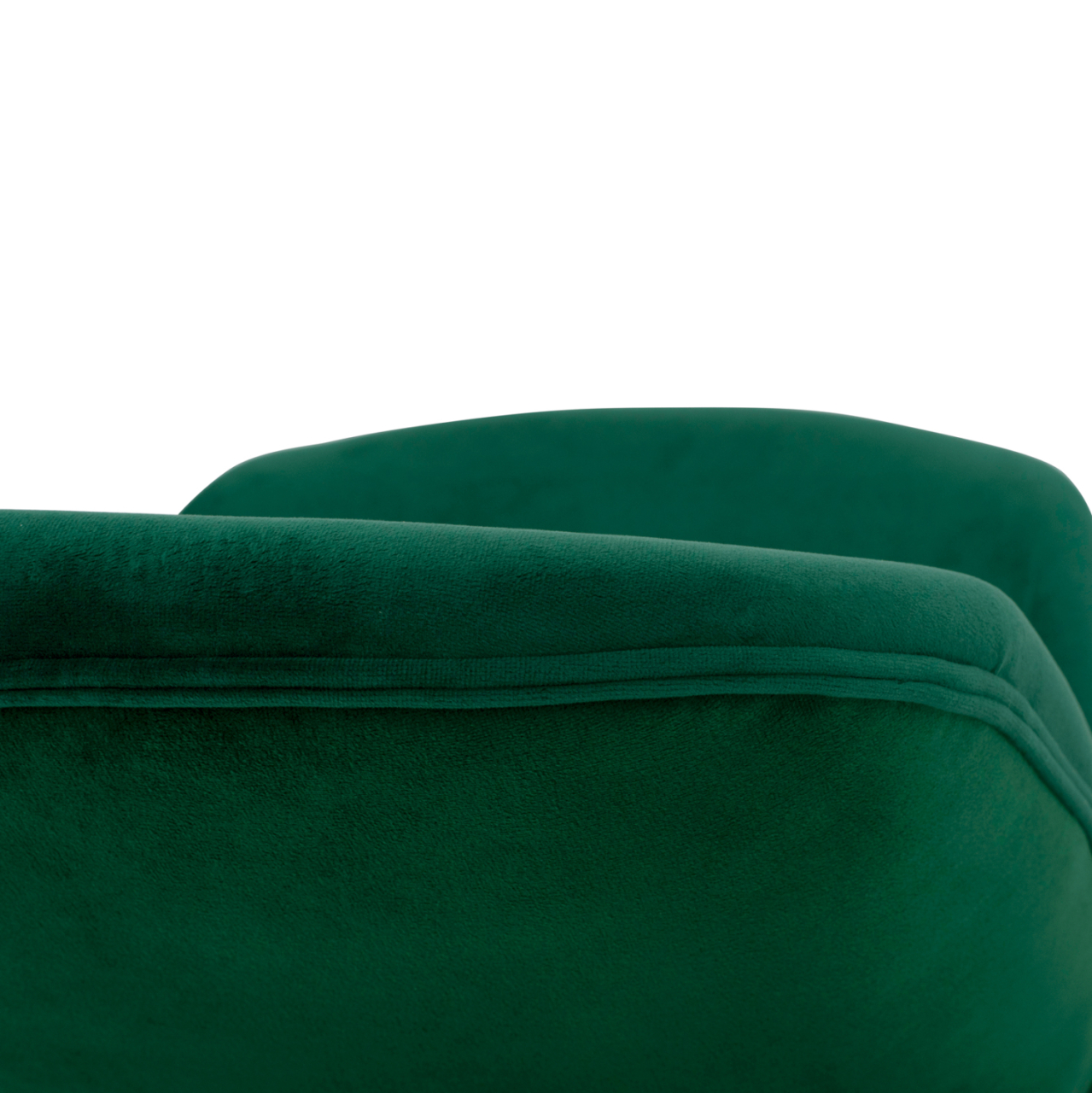 Bar Stool Middle Height Nora HM8524.03 Velvet Cyppress Green and Gold metallic Frame 52x61,5x103 cm. [8]