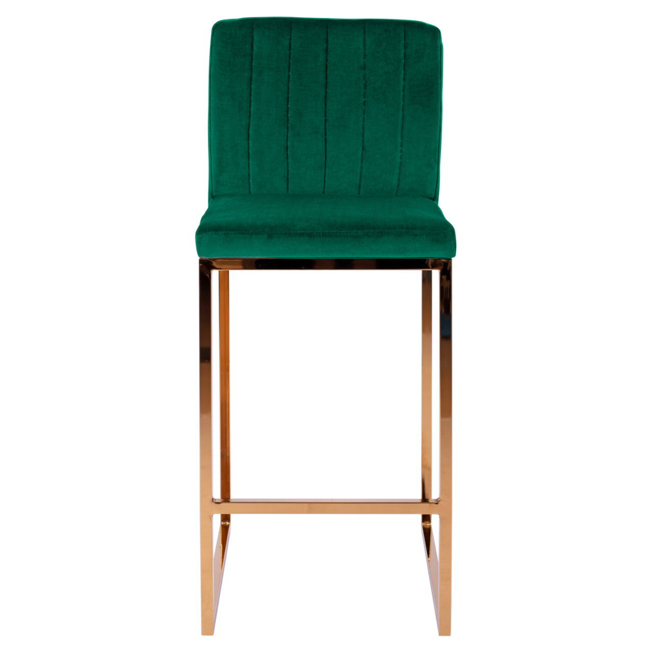 Bar Stool Piper Velvet Cypress and Gold Metallic Frame HM8525.03 40x49x96 cm [3]