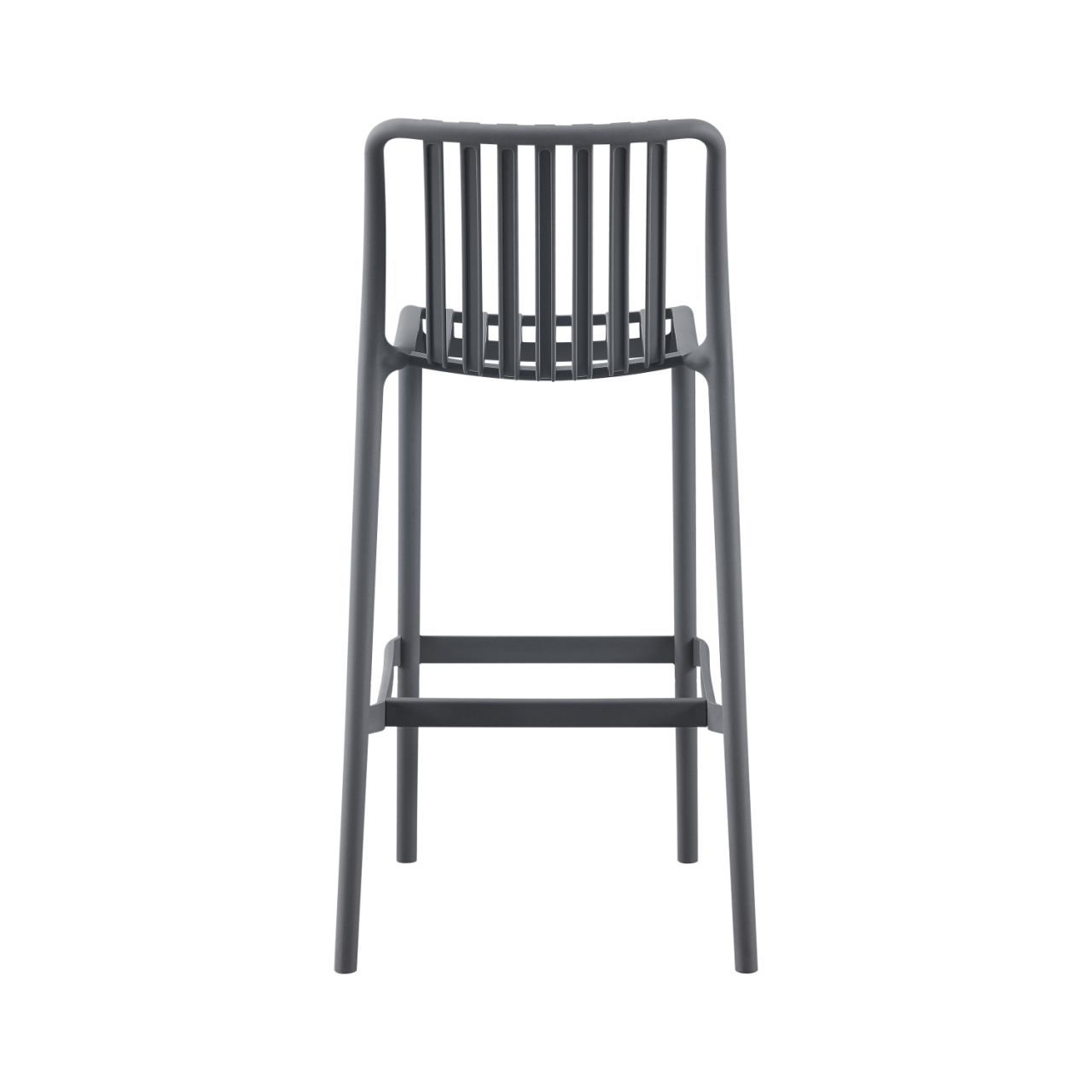 BAR STOOL POLYPROPYLENE CONVEE HM6098.03 GREY 38,5x49,5x102Hcm. [4]