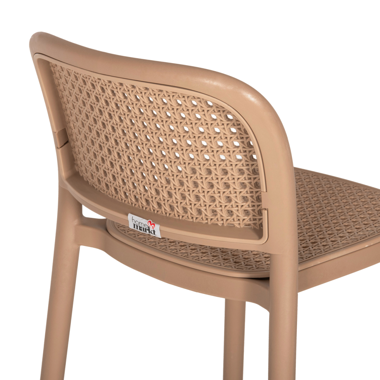 BAR STOOL POLYPROPYLENE HM5939.03 IN CAPPUCCINO COLOR 51x52x104Hcm. [8]