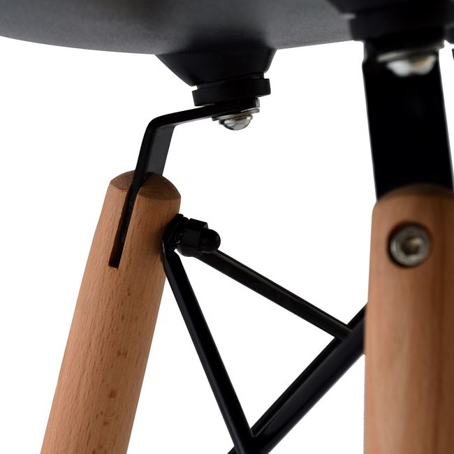 Bar Stool Renata Black HM0173.02 47x50x108 cm [8]