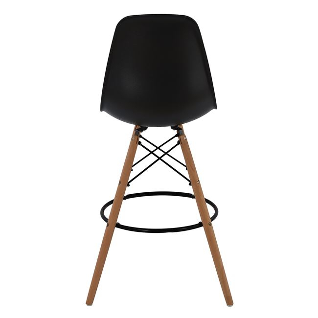Bar Stool Renata Black HM0173.02 47x50x108 cm [5]