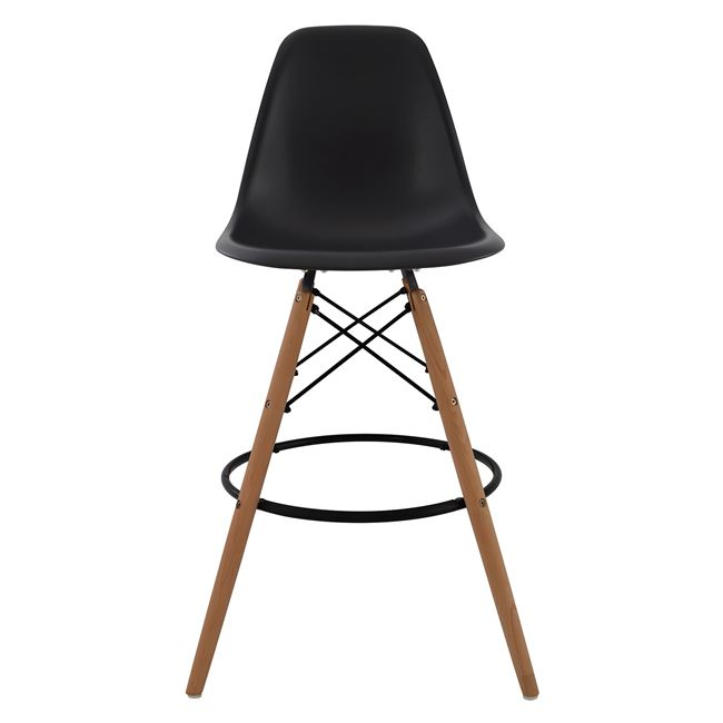 Bar Stool Renata Black HM0173.02 47x50x108 cm [6]