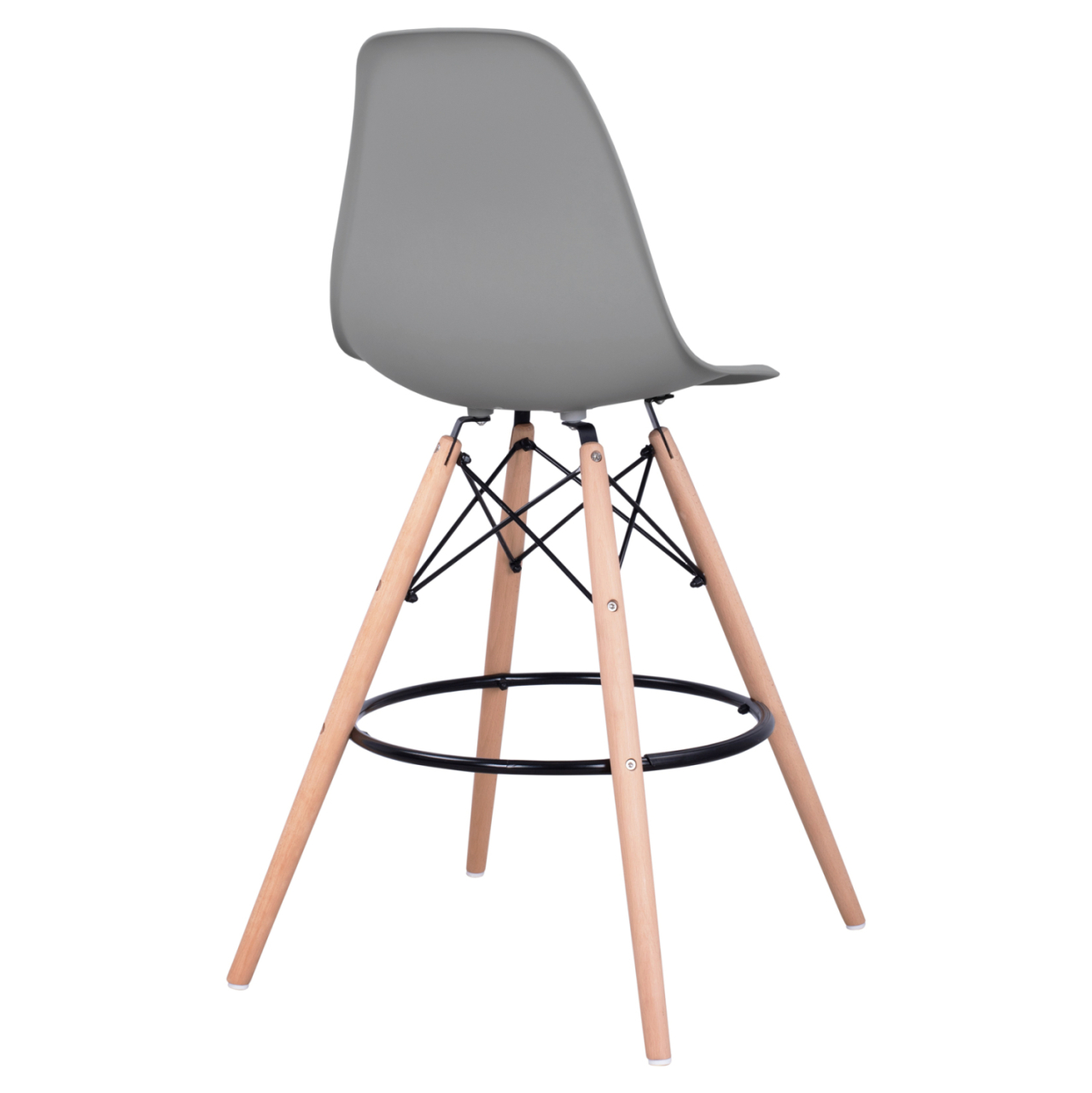 Bar Stool Renata HM0173.10 Grey 58x56x107cm [5]