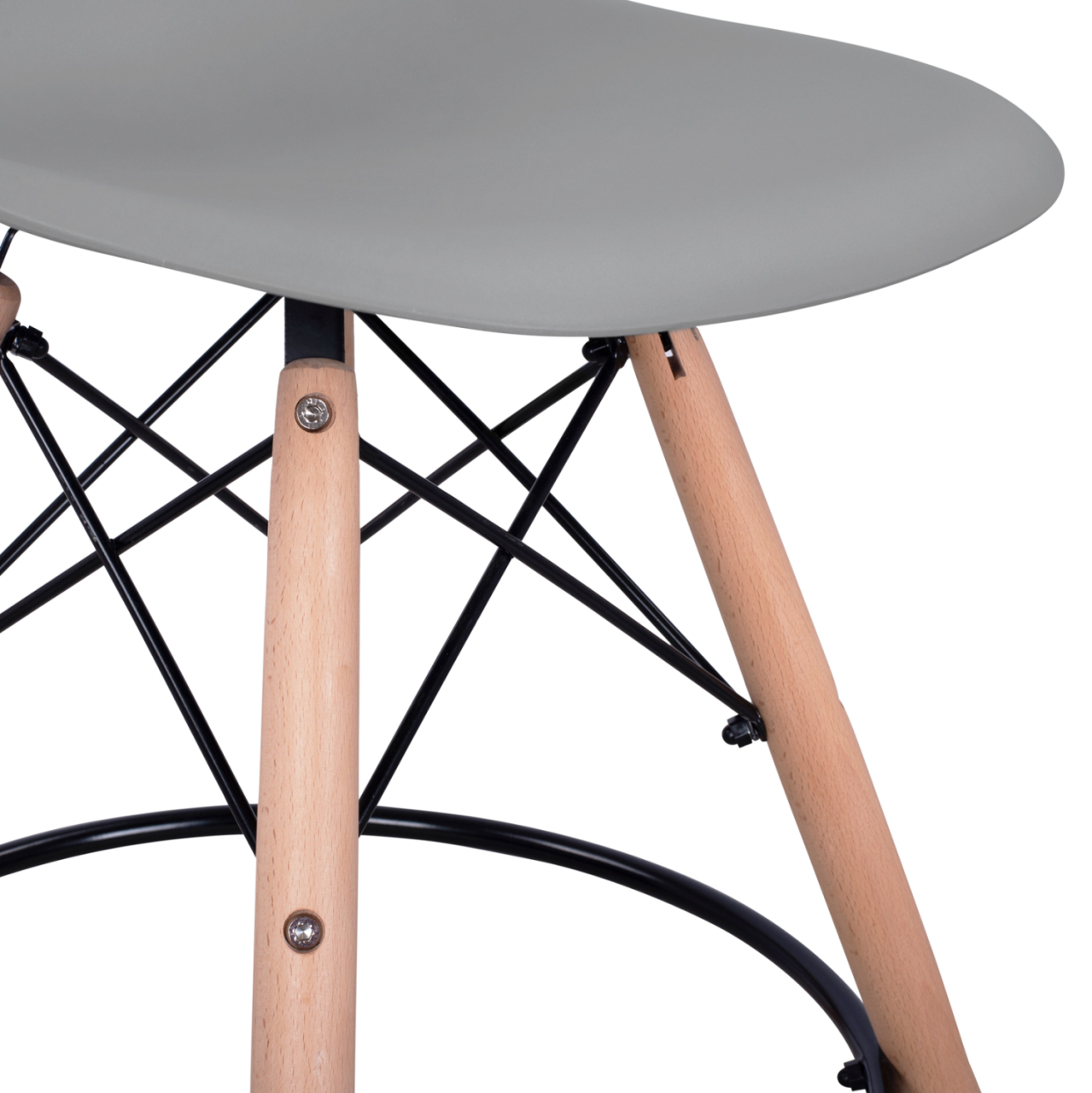 Bar Stool Renata HM0173.10 Grey 58x56x107cm [7]