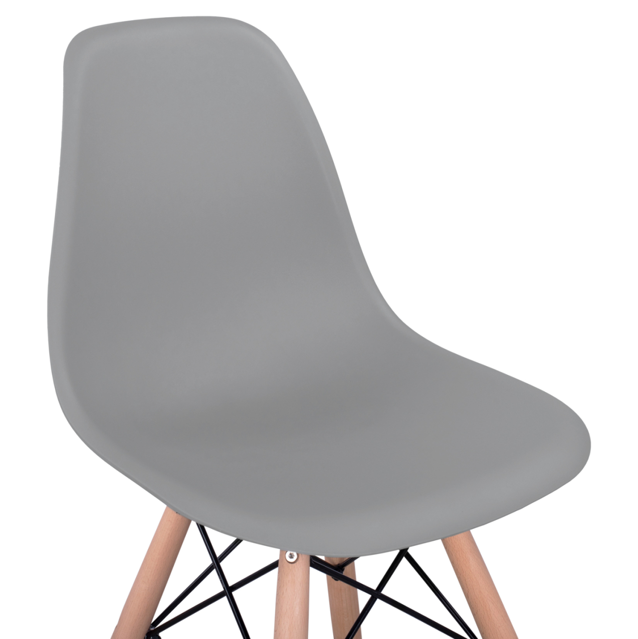 Bar Stool Renata HM0173.10 Grey 58x56x107cm [8]