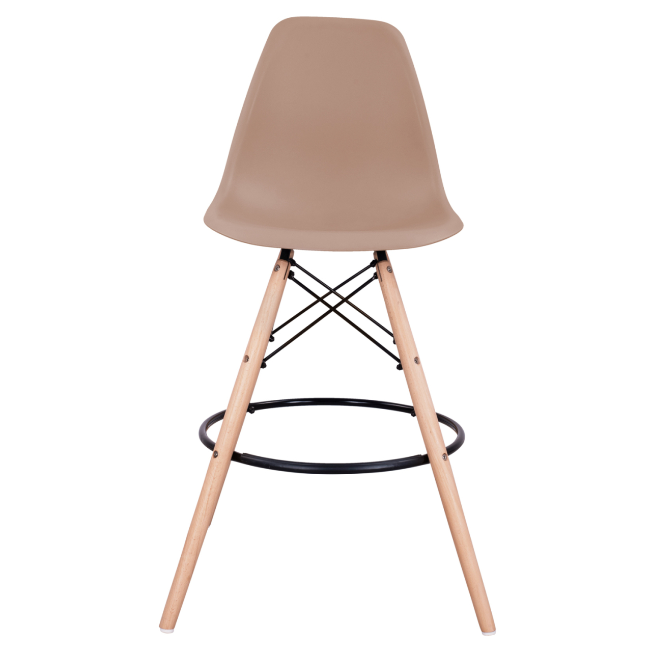 Bar Stool Renata HM0173.45 Cappuccino 58x56x107cm [3]