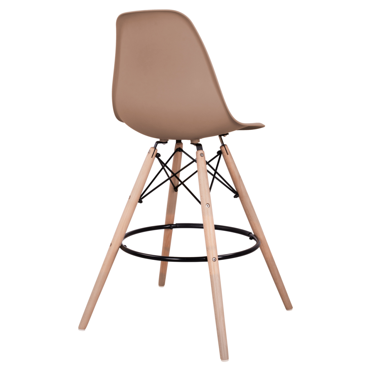 Bar Stool Renata HM0173.45 Cappuccino 58x56x107cm [5]