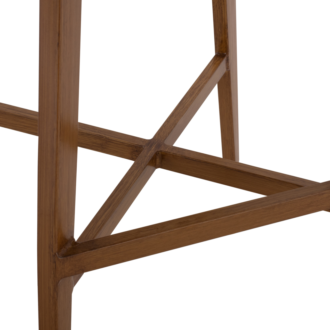 BAR STOOL RICKO HM5781.11 BROWN ALUMINUM FRAME--DARK GREY STRAP ROPE 56x59x102Hcm. [7]