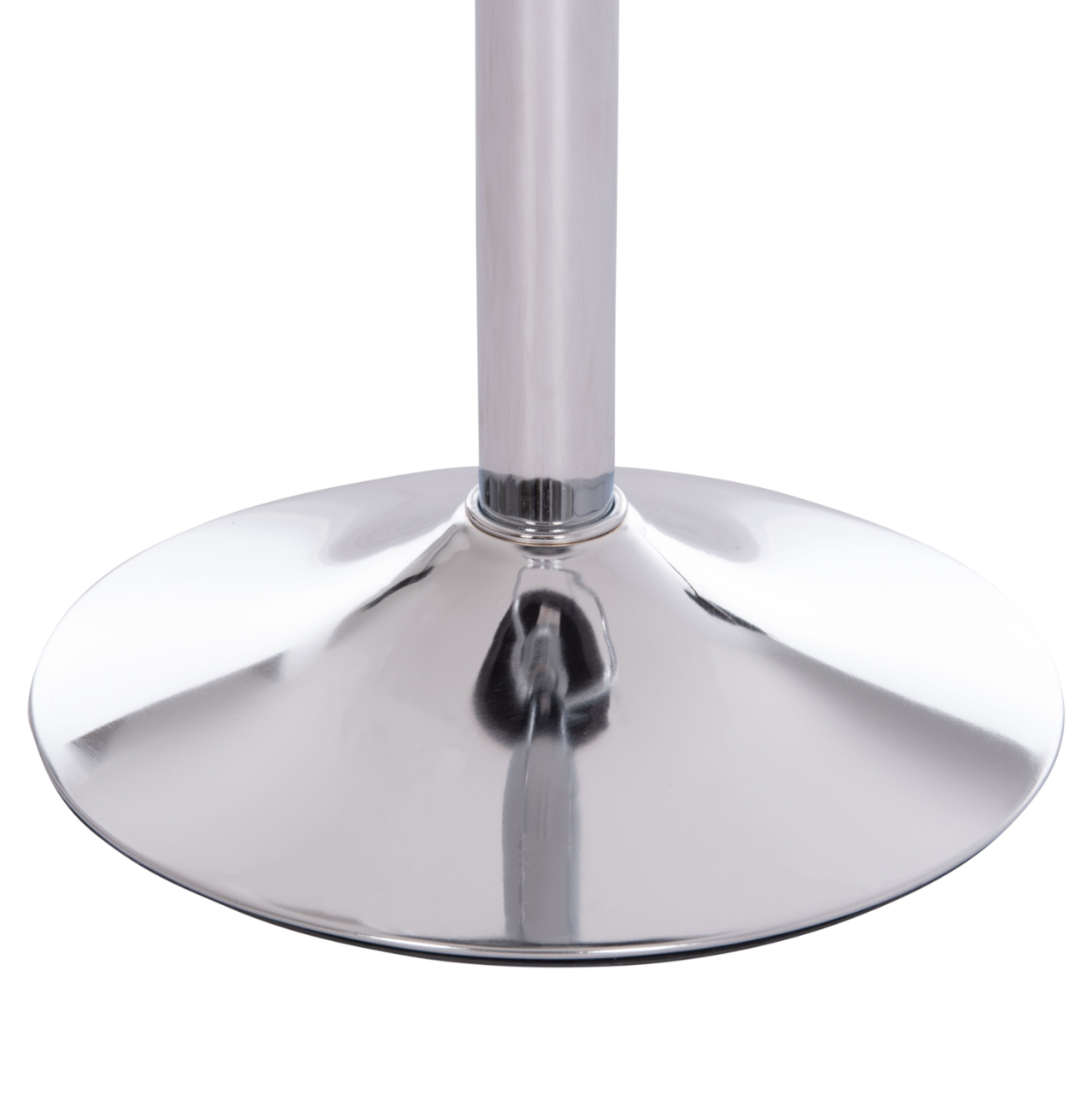 BAR STOOL ROSE HM204.41 CHROMED BASE and SUSPENSION and GREY VELVET 48x45x105Hcm. [10]