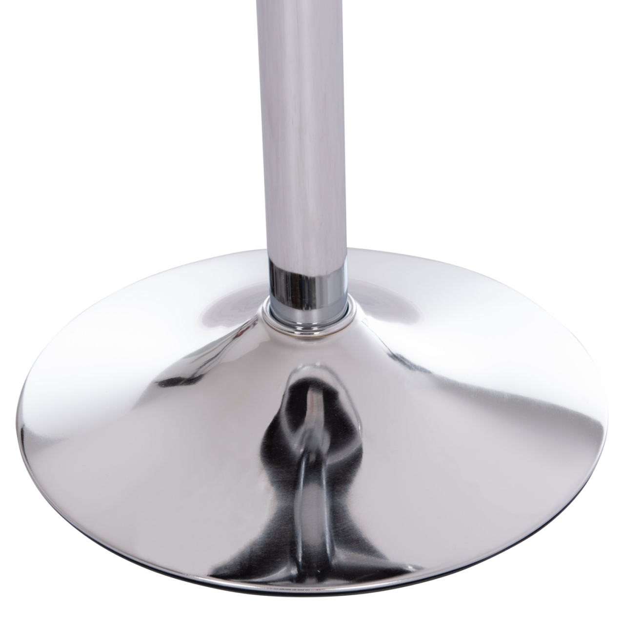 BAR STOOL ROSE HM204.44 CHROMED BASE and SUSPENSION and BLACK VELVET 48x45x105Hcm. [10]