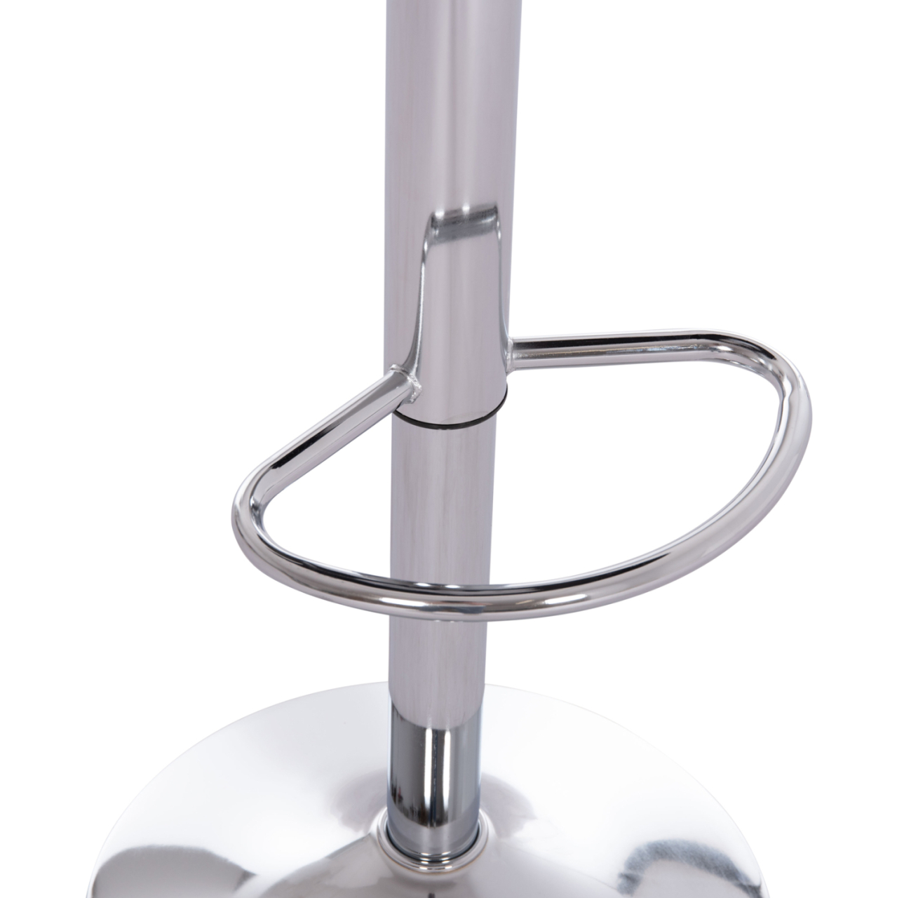 BAR STOOL ROSE HM204.44 CHROMED BASE and SUSPENSION and BLACK VELVET 48x45x105Hcm. [9]