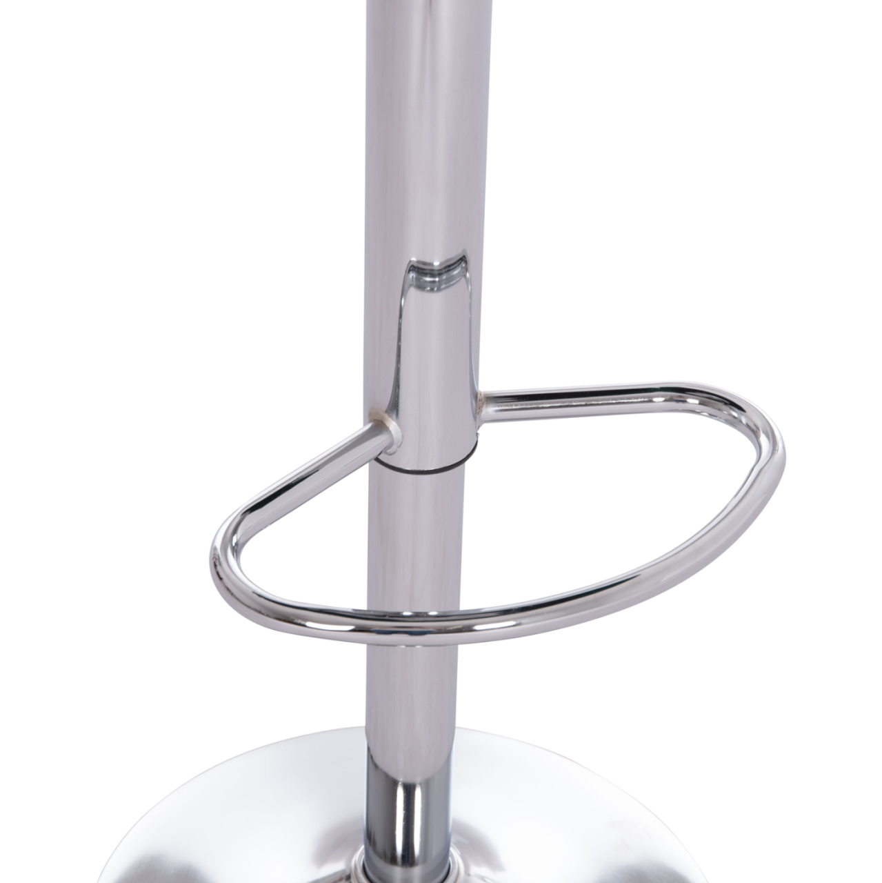 BAR STOOL ROSE HM204.46 CHROMED BASE and SUSPENSION and CYPRESS GREEN VELVET 48x45x105Hcm. [9]