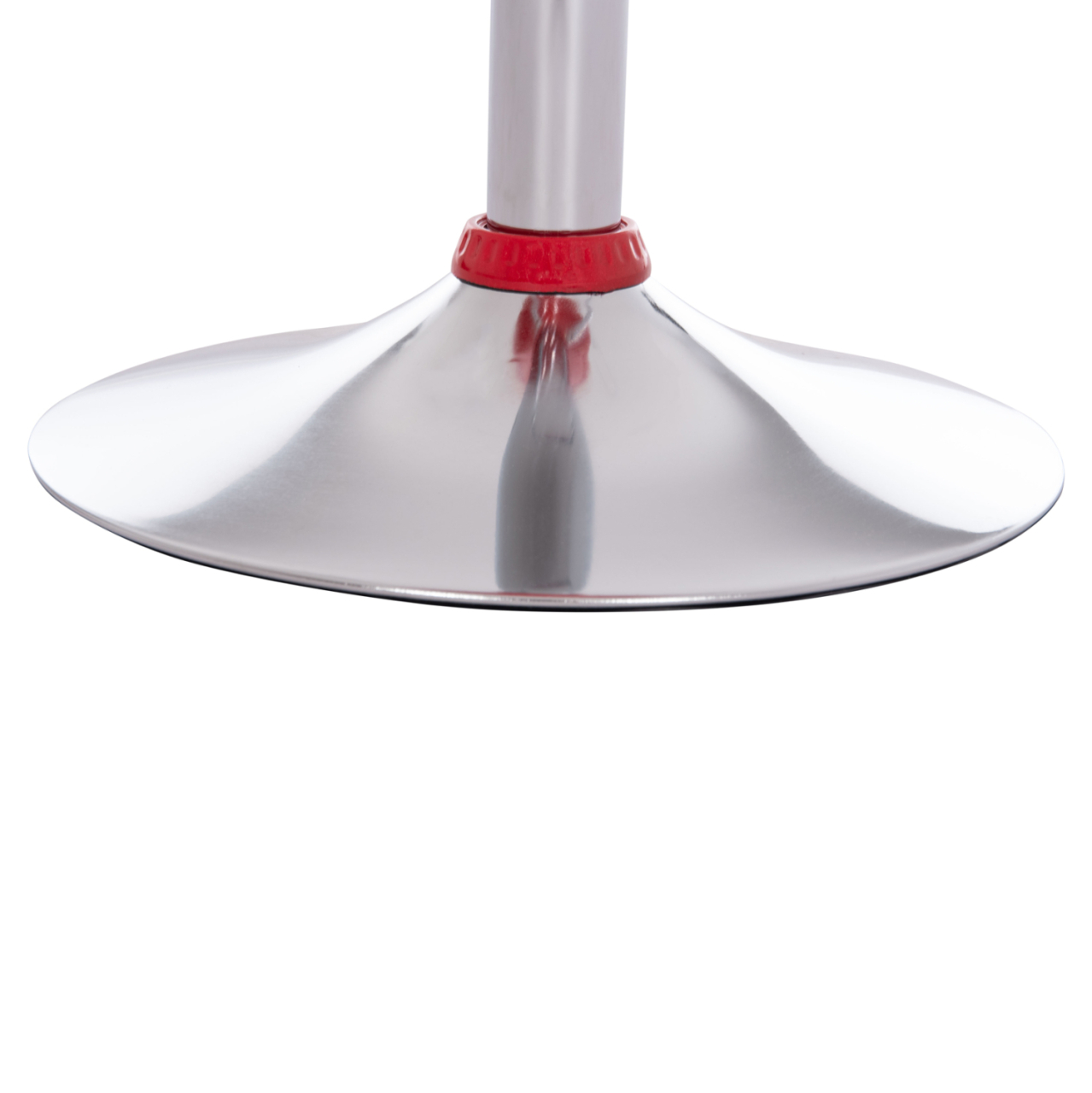 BAR STOOL SWIVEL DAISY HM200.24 ABS IN RED--SUSPENSION 44x38x85Hcm. [10]