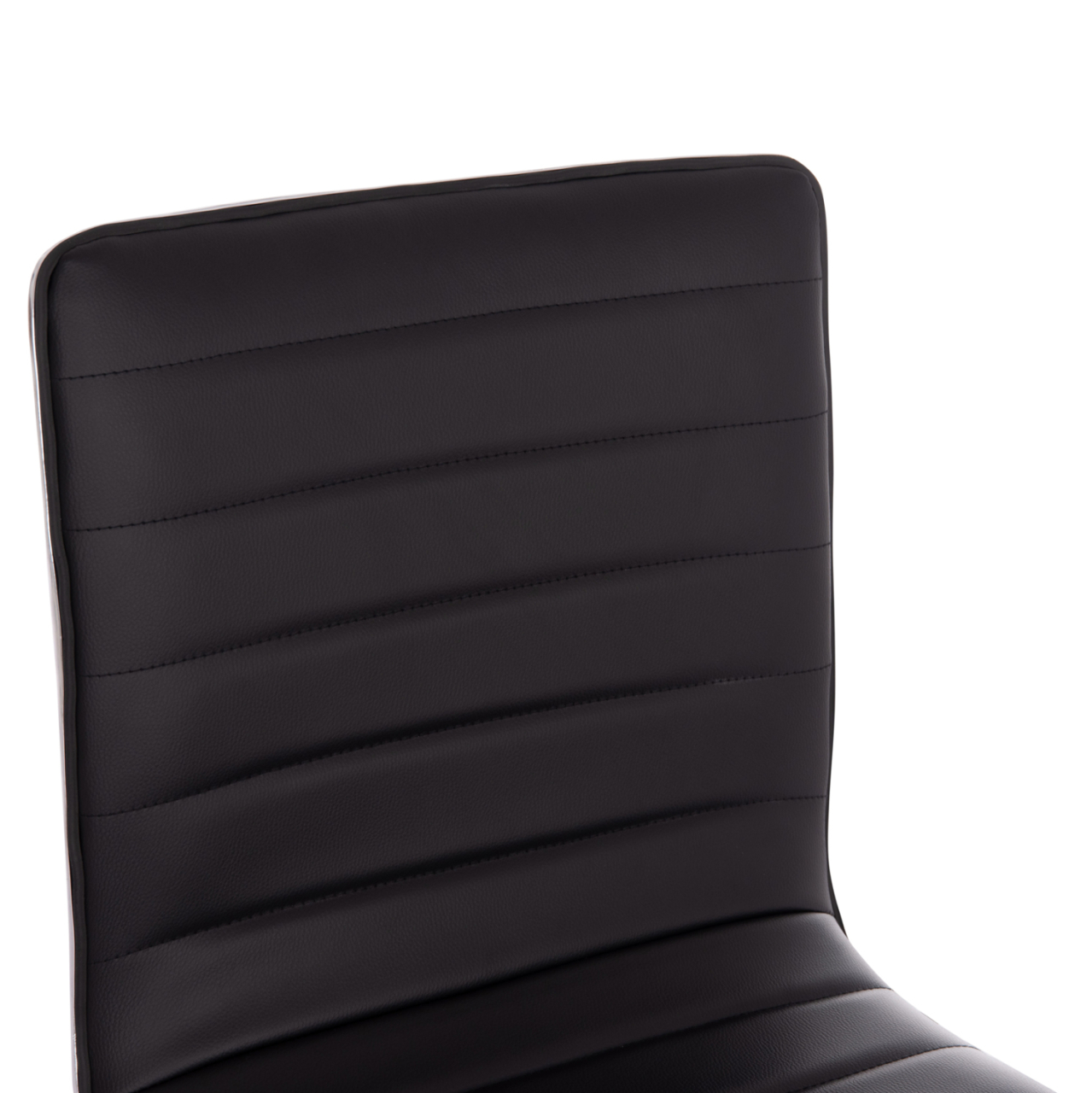 BAR STOOL SWIVEL NEXUS HM209.21 SUSPENSION and BLACK PU 43x47x116Hcm. [7]