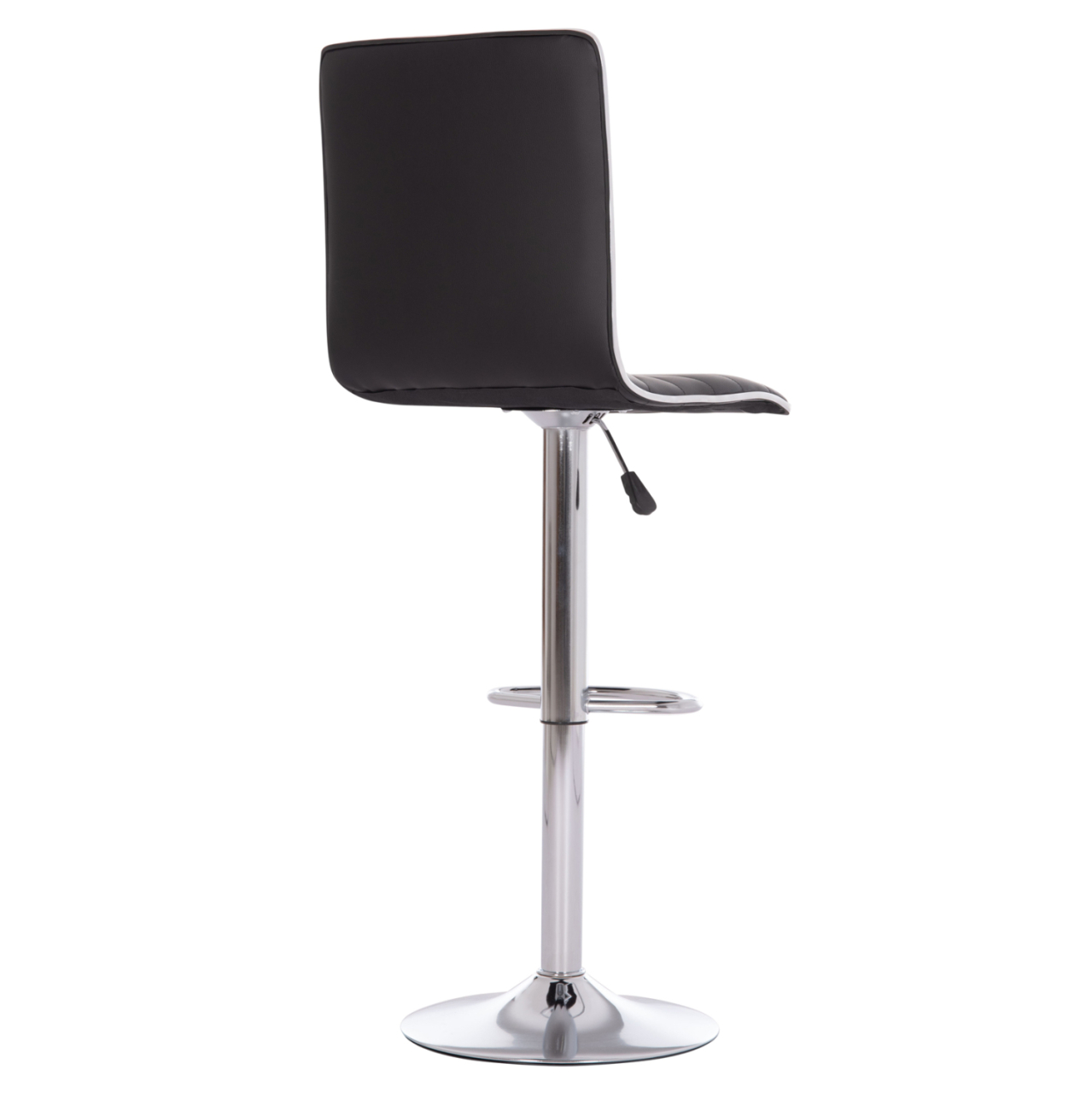 BAR STOOL SWIVEL NEXUS HM209.21 SUSPENSION and BLACK PU 43x47x116Hcm. [5]