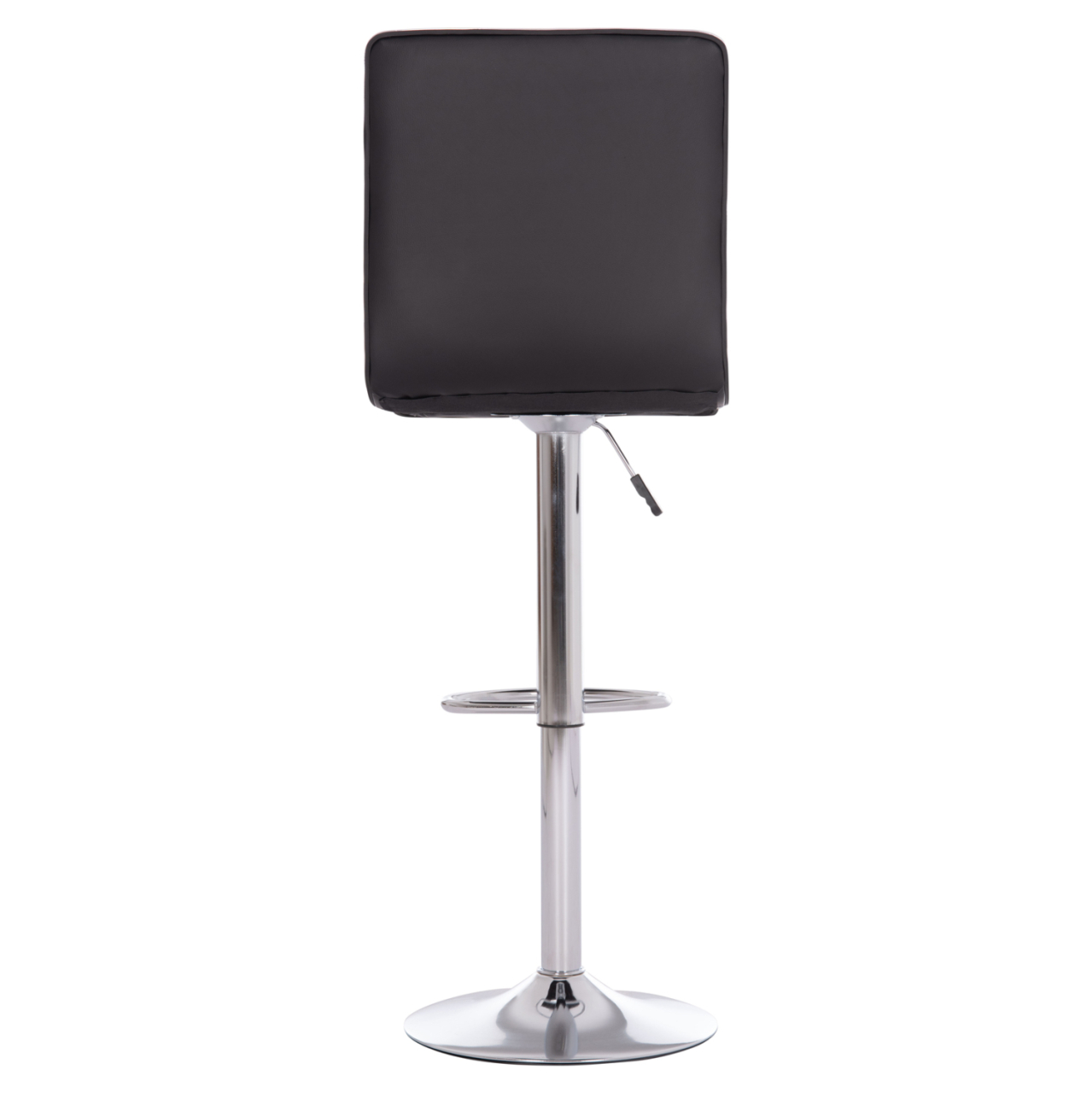 BAR STOOL SWIVEL NEXUS HM209.21 SUSPENSION and BLACK PU 43x47x116Hcm. [6]