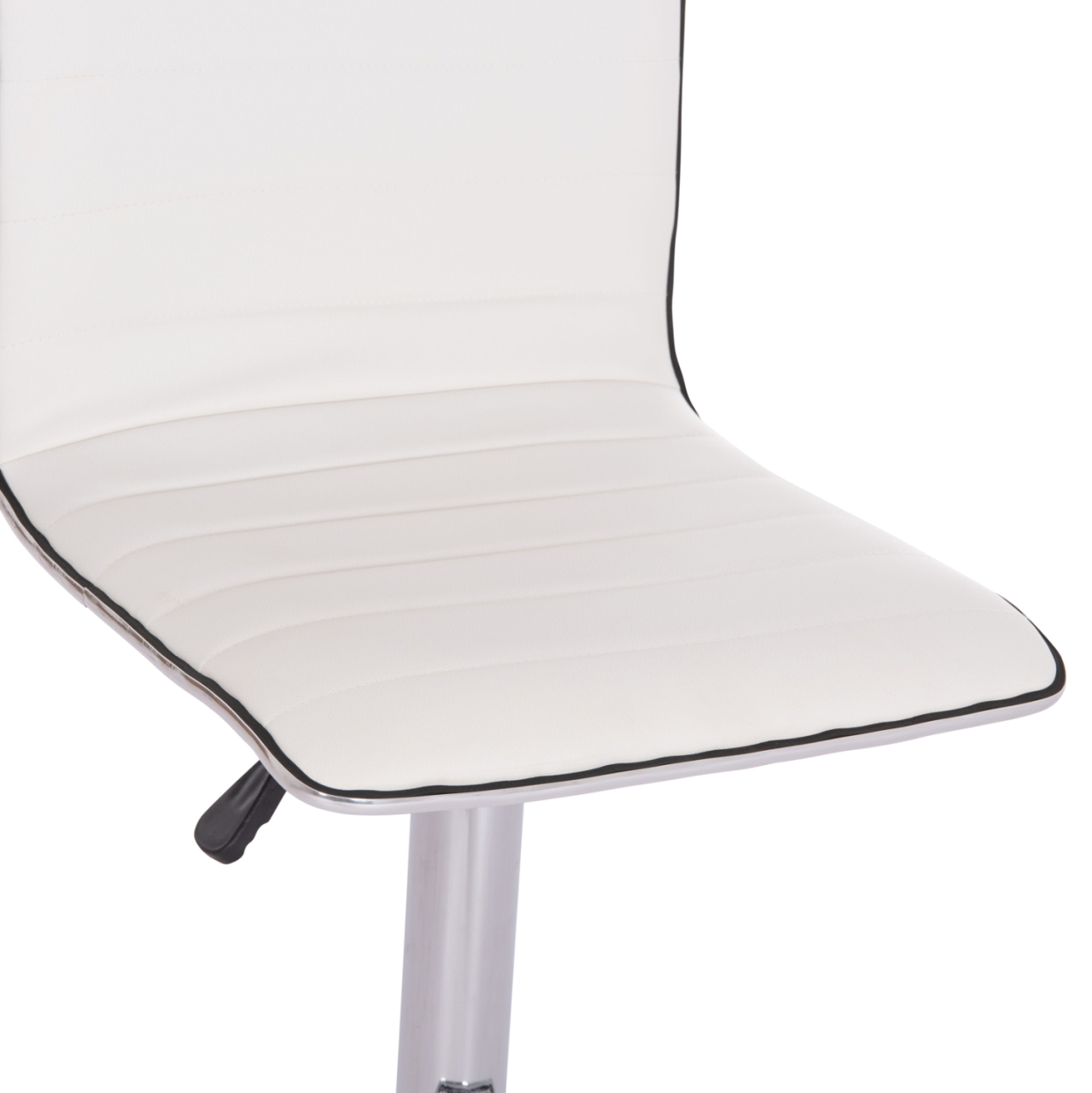 BAR STOOL SWIVEL NEXUS HM209.22 SUSPENSION and WHITE PU 43x47x116Hcm. [8]