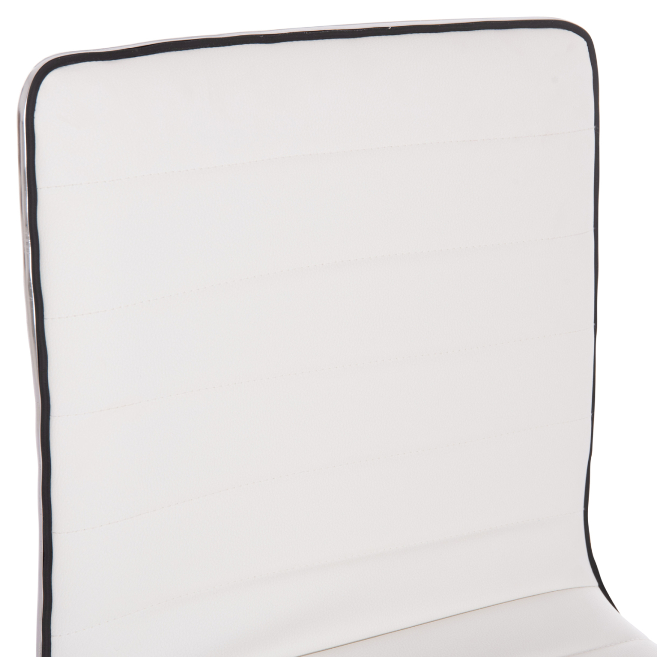 BAR STOOL SWIVEL NEXUS HM209.22 SUSPENSION and WHITE PU 43x47x116Hcm. [7]