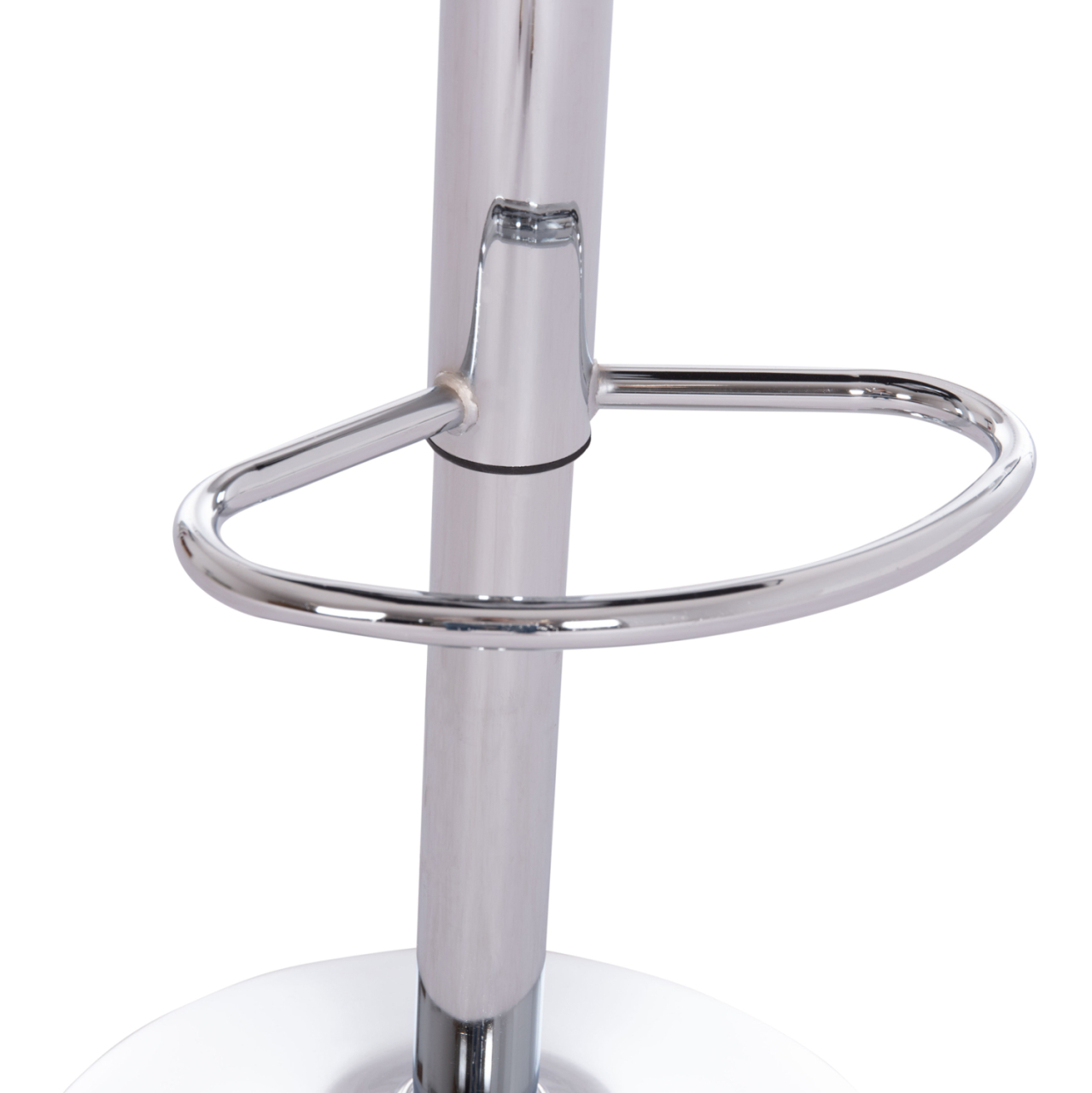 BAR STOOL SWIVEL NEXUS HM209.22 SUSPENSION and WHITE PU 43x47x116Hcm. [9]