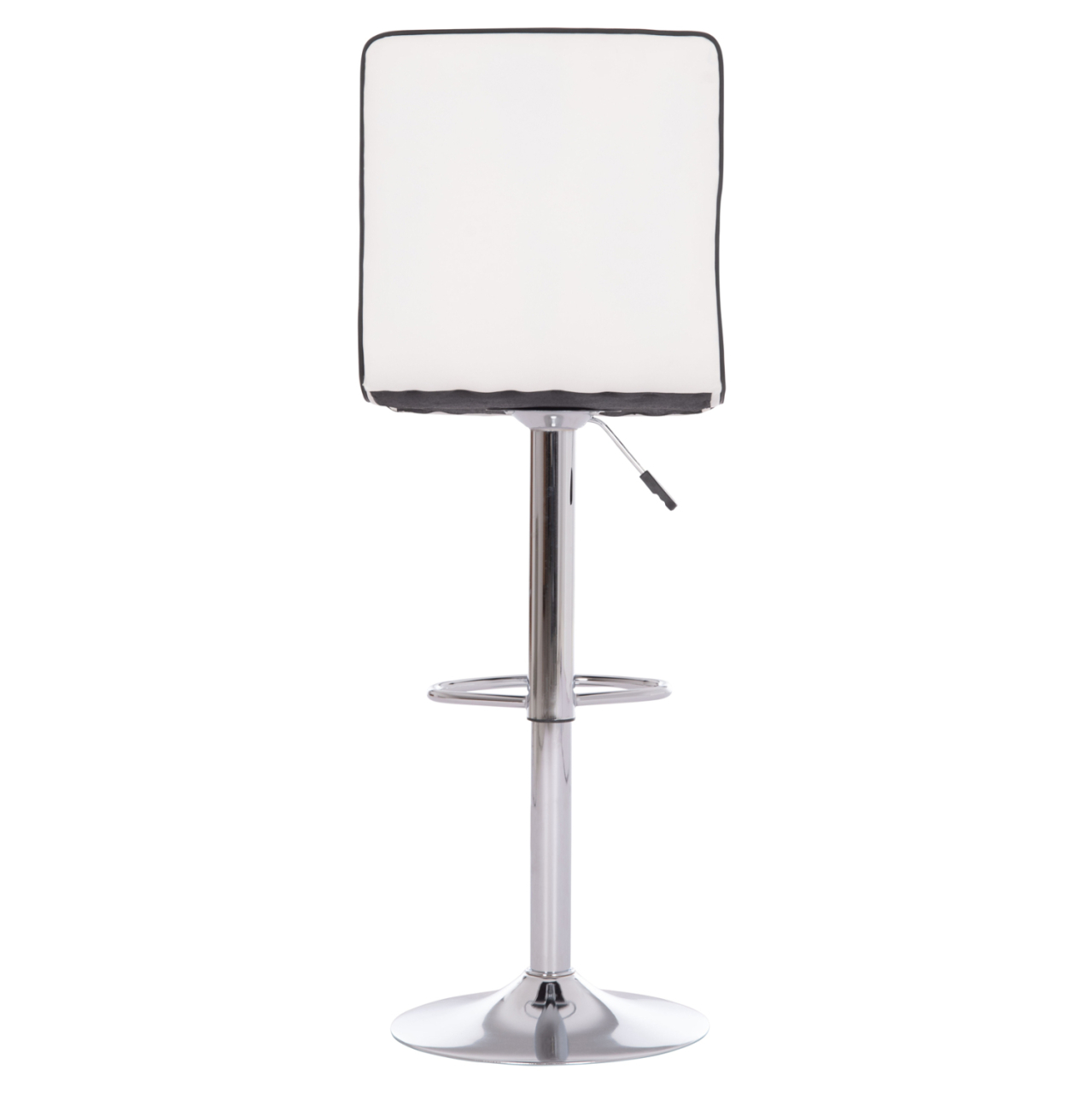 BAR STOOL SWIVEL NEXUS HM209.22 SUSPENSION and WHITE PU 43x47x116Hcm. [6]
