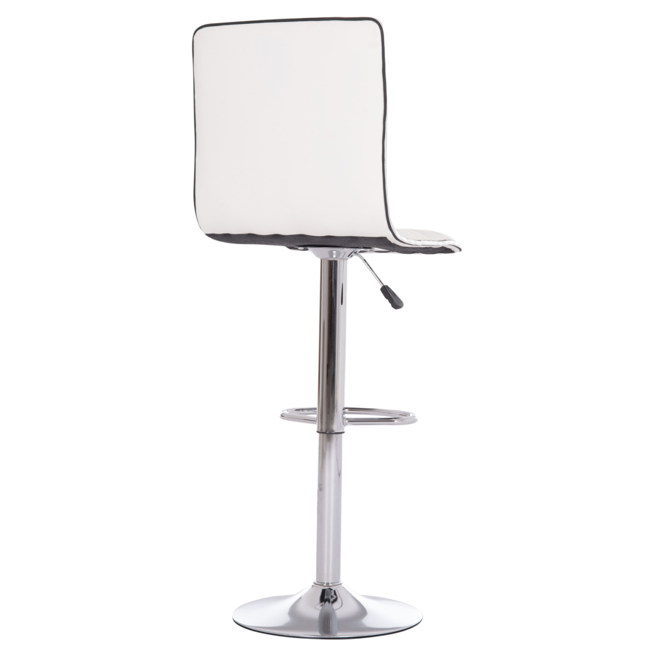 BAR STOOL SWIVEL NEXUS HM209.22 SUSPENSION and WHITE PU 43x47x116Hcm. [5]
