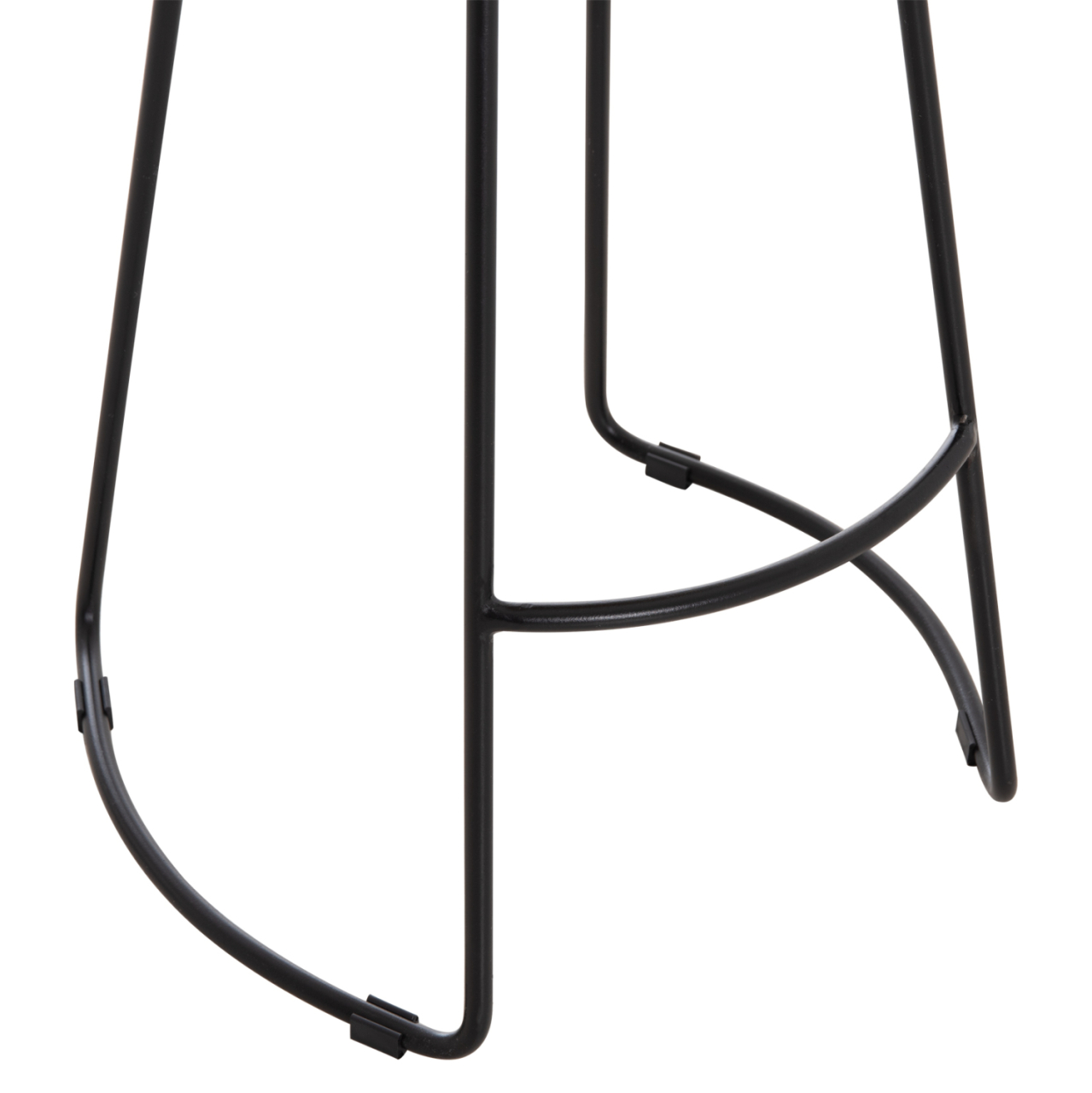 BAR-STOOL TOON WOOD-METAL IN NATURAL-BLACK 47.5Χ41.5Χ70Hcm.HM9333.01 [9]