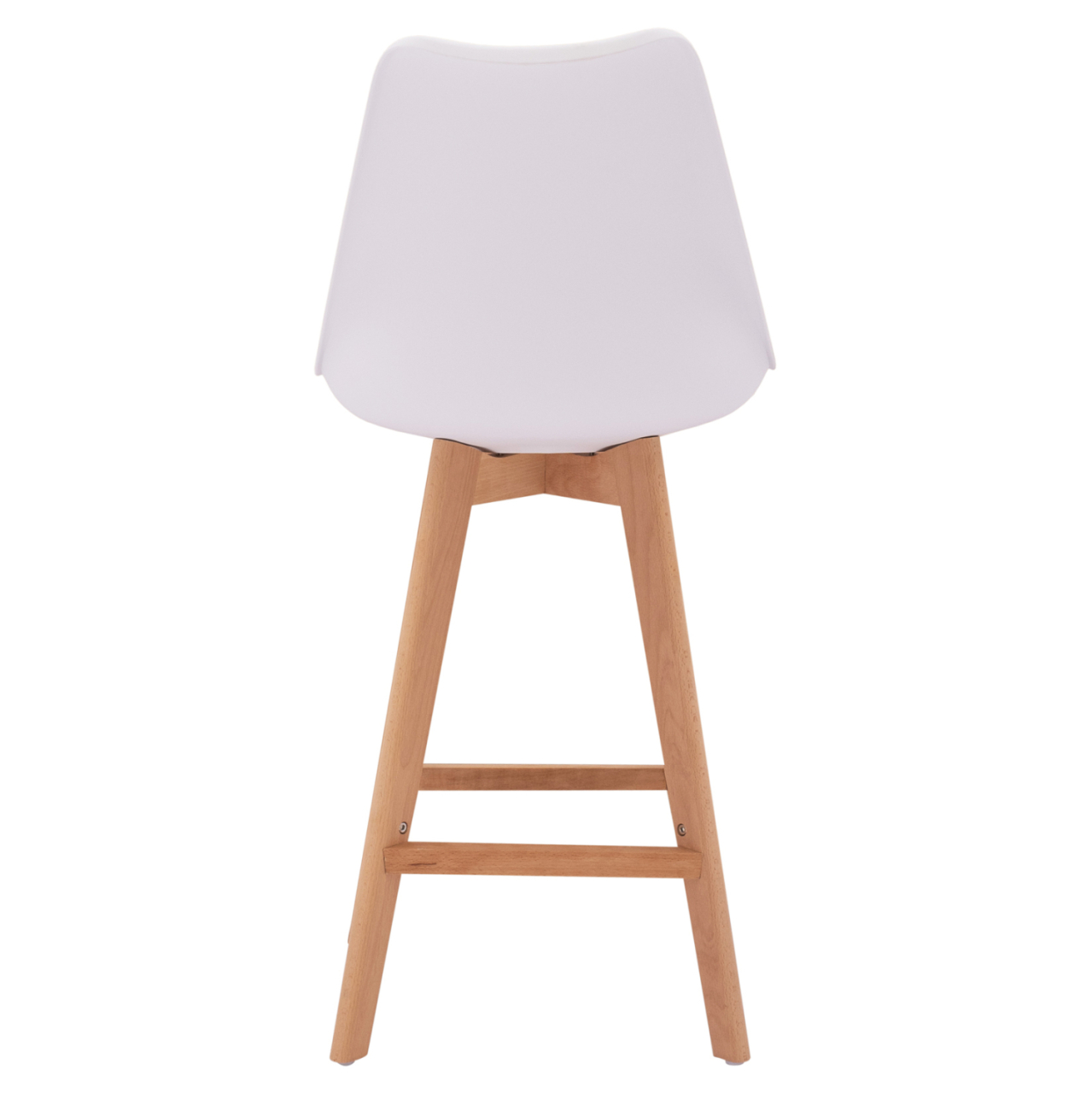 Bar Stool Vegas HM8000.11 White 48x58x105 cm [6]