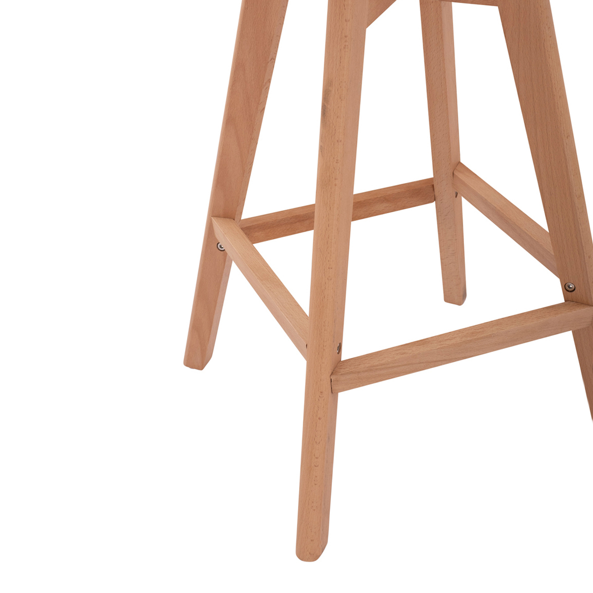 Bar Stool Vegas HM8000.11 White 48x58x105 cm [10]