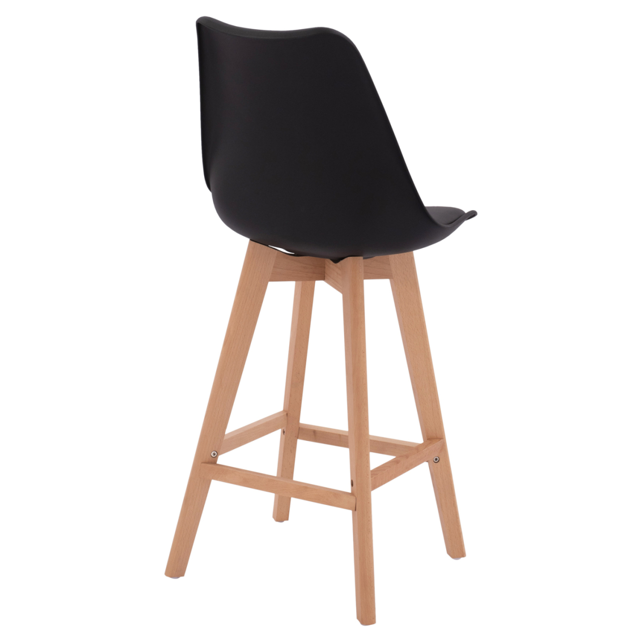 Bar Stool Vegas HM8000.12 Black 48x58x105 cm [5]
