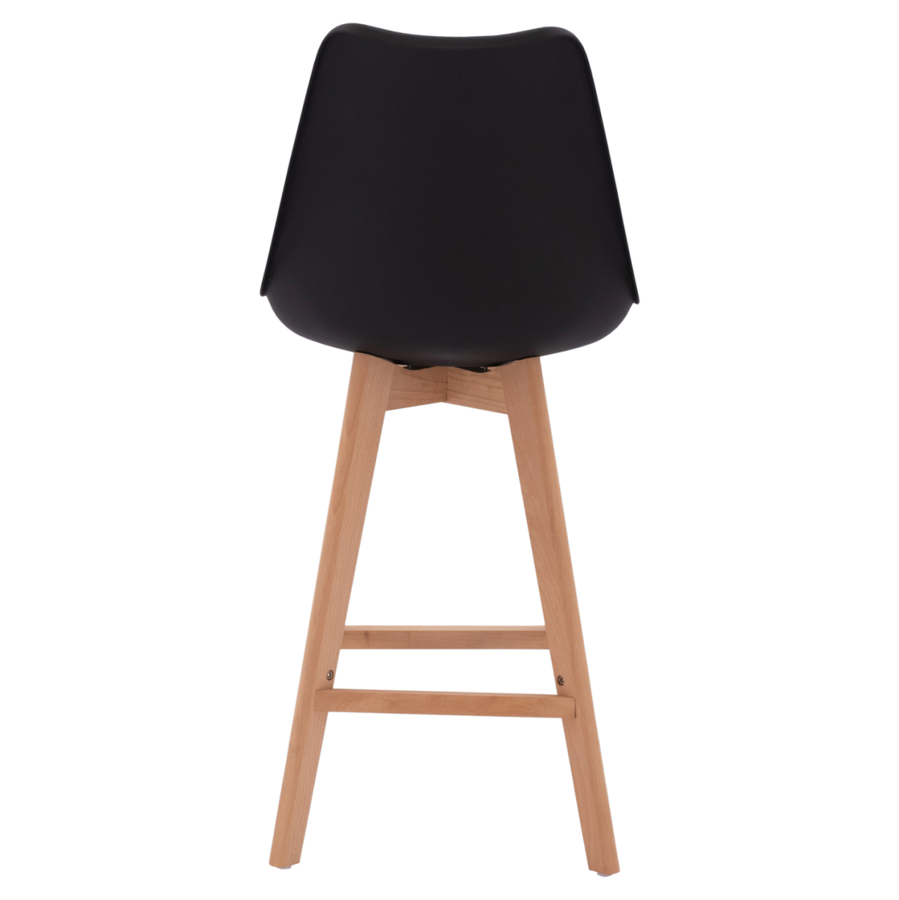 Bar Stool Vegas HM8000.12 Black 48x58x105 cm [6]