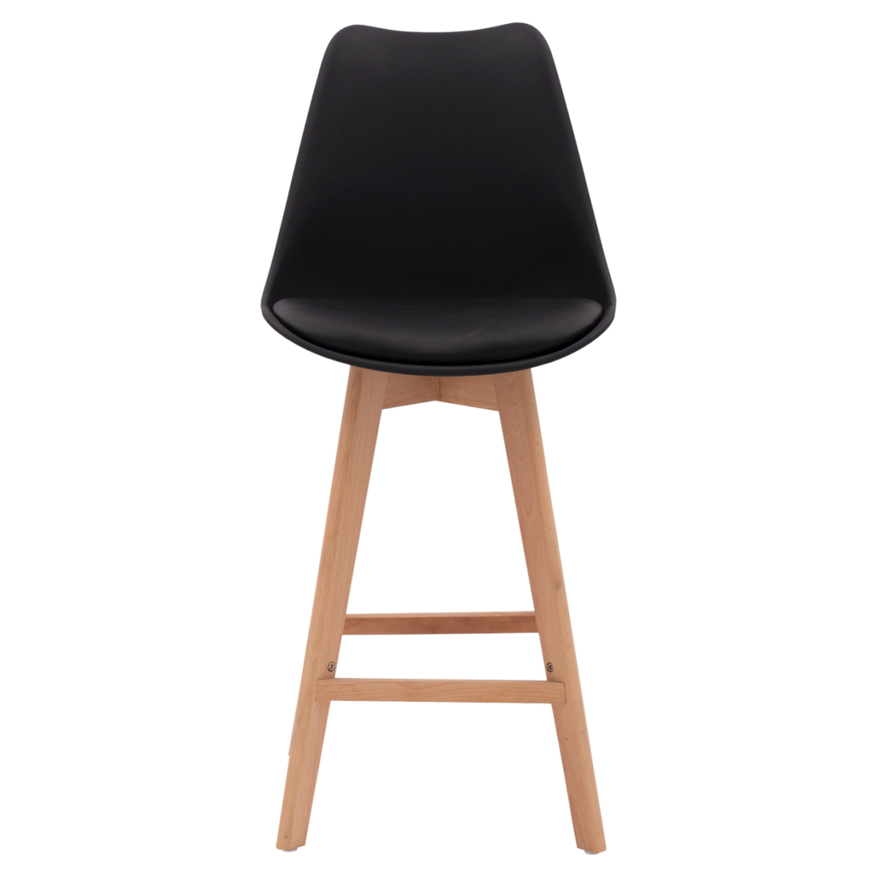 Bar Stool Vegas HM8000.12 Black 48x58x105 cm [3]
