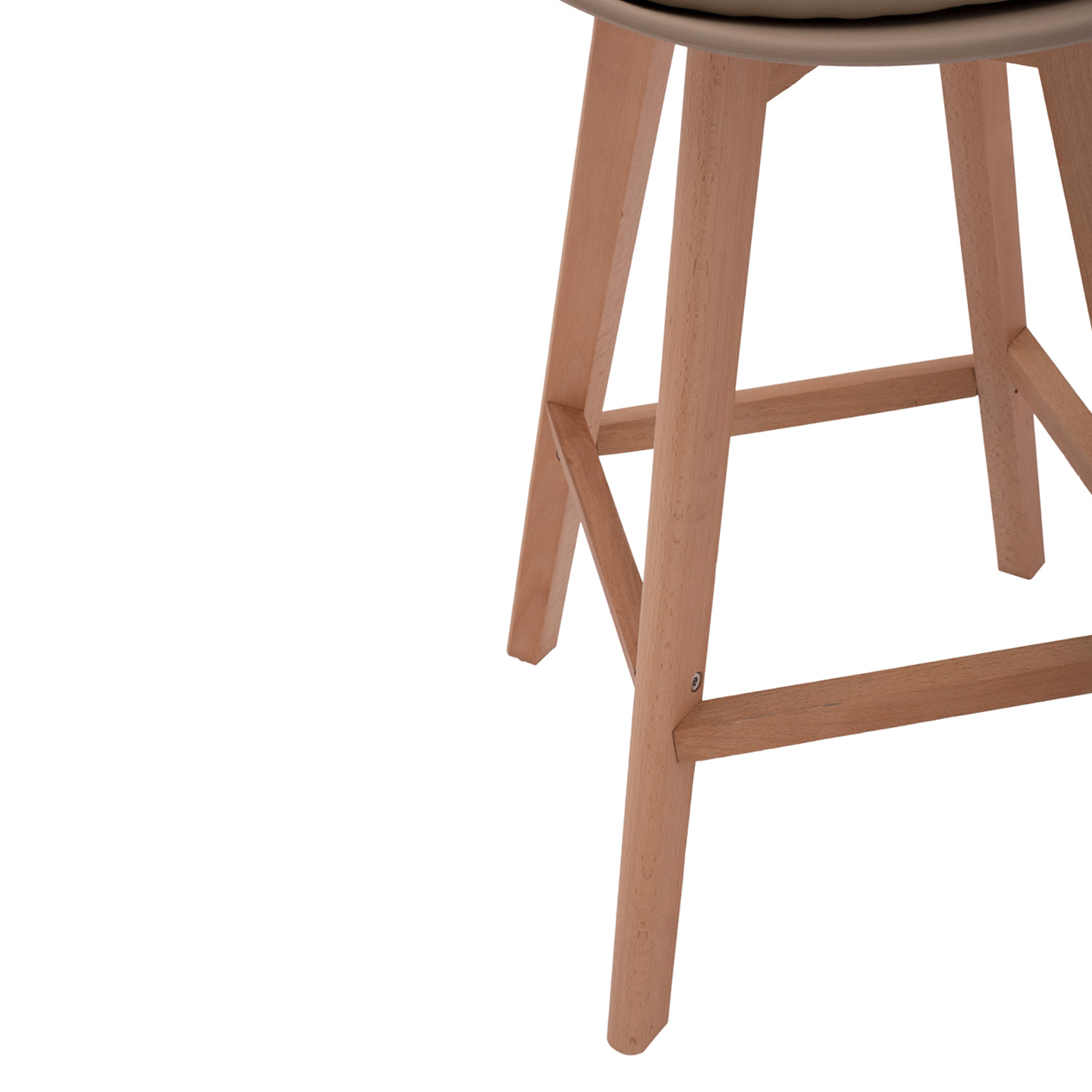 Bar Stool Vegas HM8000.45 Cappuccino color 48x58x105 cm [9]