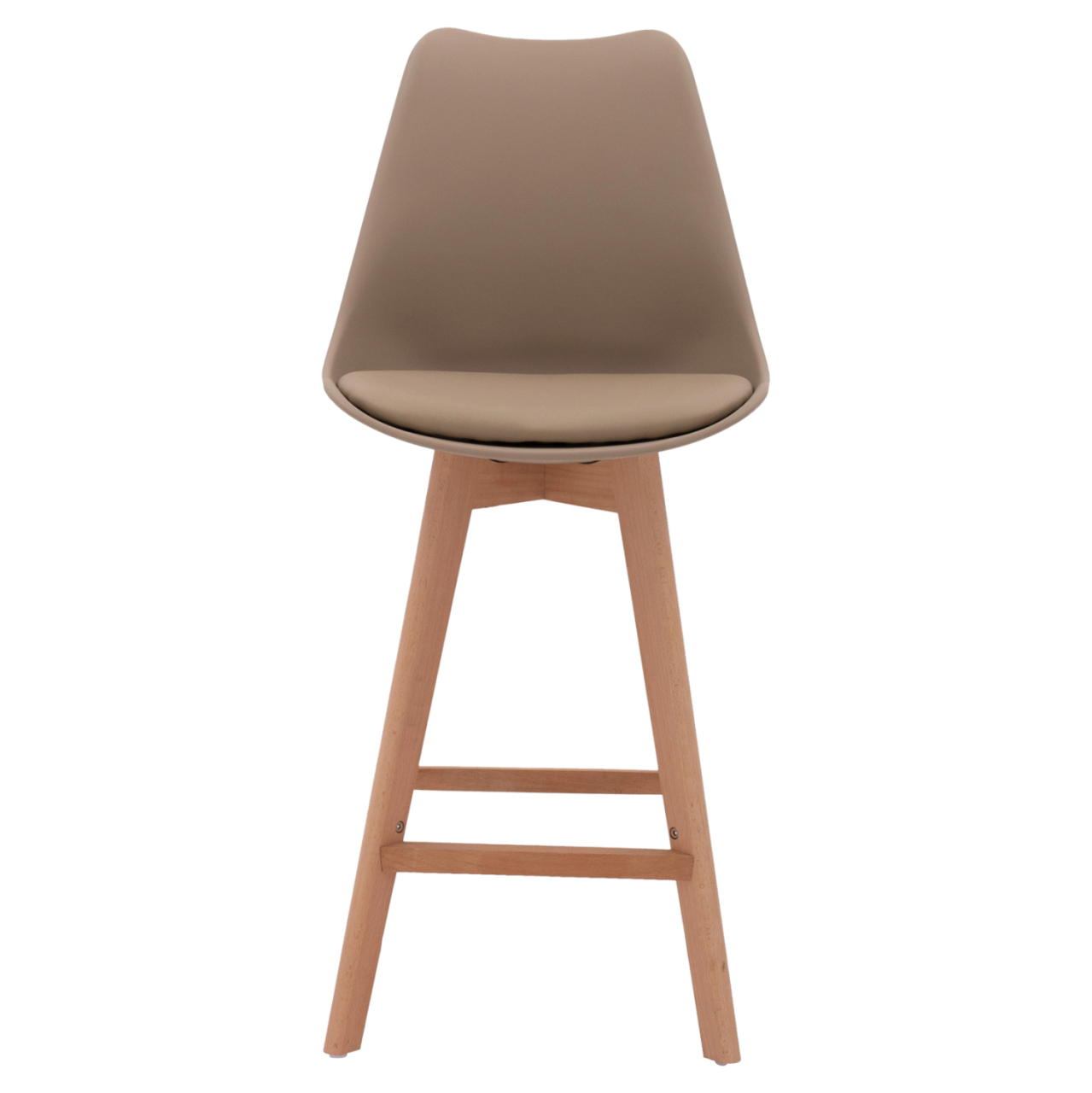 Bar Stool Vegas HM8000.45 Cappuccino color 48x58x105 cm [3]