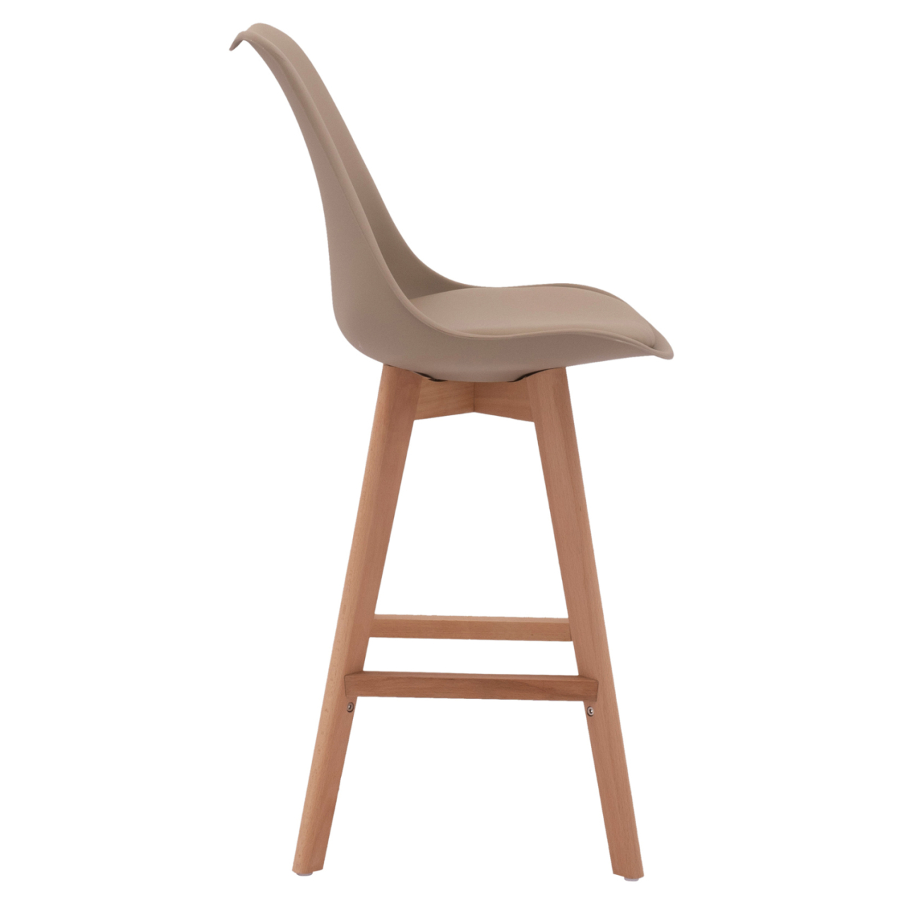 Bar Stool Vegas HM8000.45 Cappuccino color 48x58x105 cm [4]