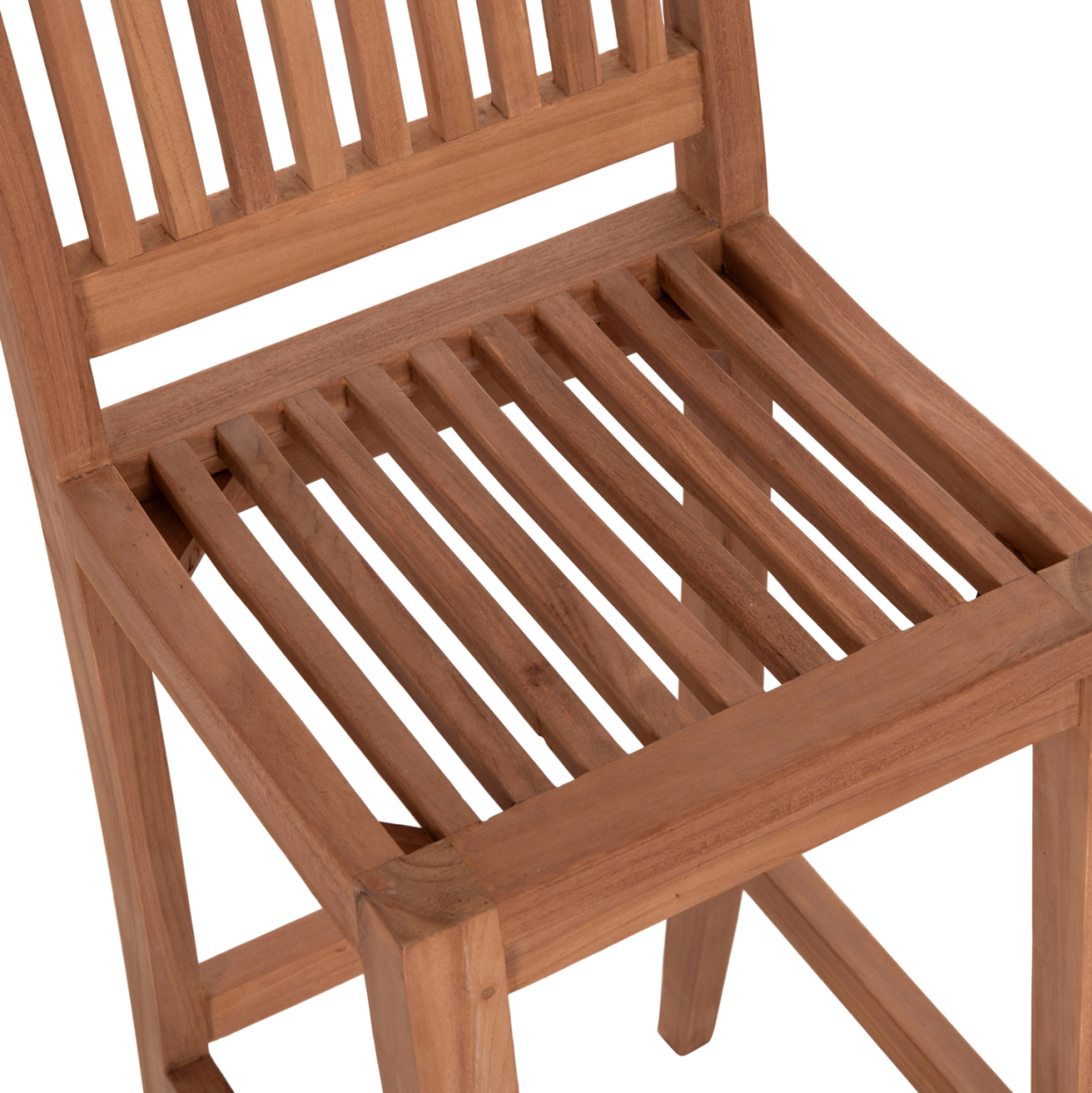 BAR STOOL WITH BACKREST PAIPER HM18110 TEAK WOOD IN NATURAL COLOR 40x49.5x114Hcm. [8]