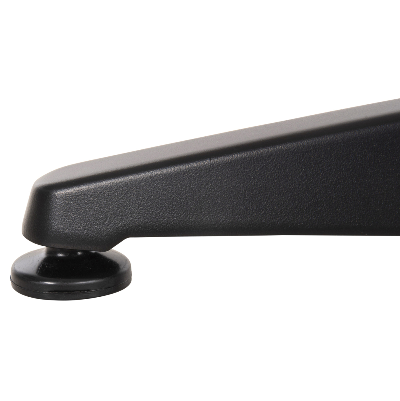 BAR TABLE BASE HM450.03 ALUMINUM IN BLACK 4-PRONGED WITH 44x44cm. CROSS [6]