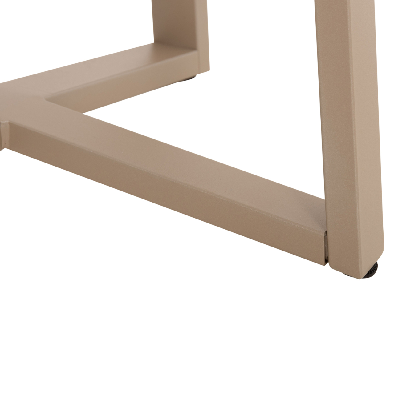 BAR TABLE BASE MEDIUM HEIGHT HM477.25 METAL IN CAPPUCCINO 50x50x90Hcm. [9]