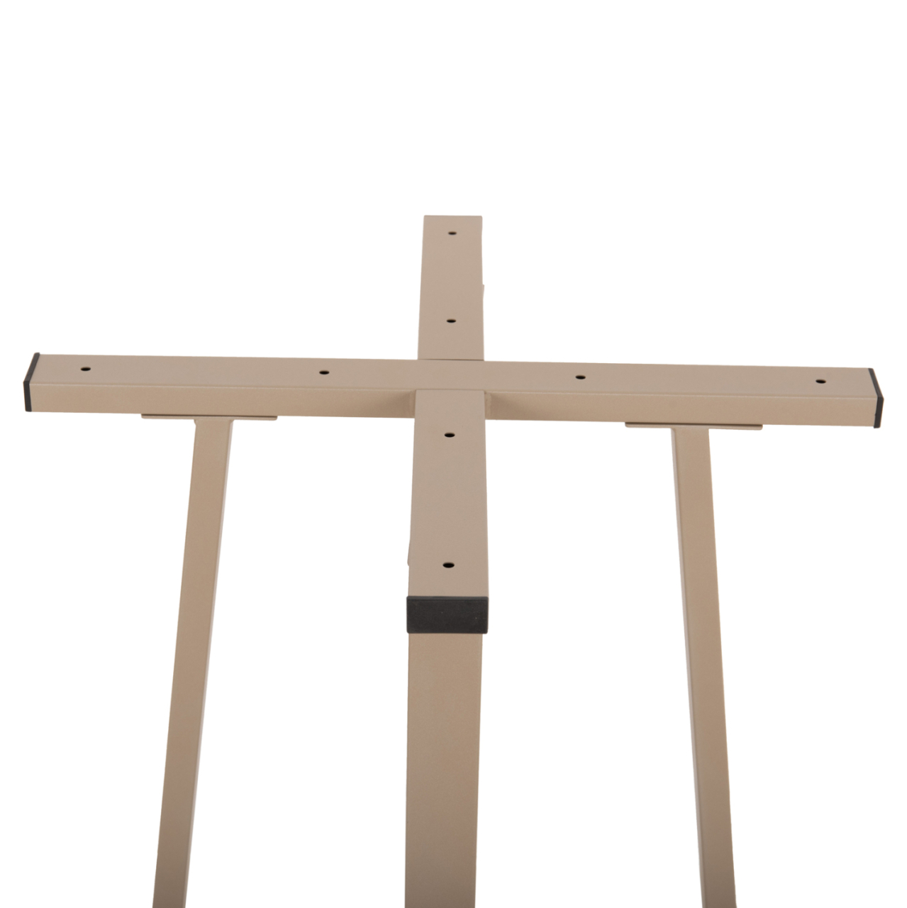 BAR TABLE BASE MEDIUM HEIGHT HM477.25 METAL IN CAPPUCCINO 50x50x90Hcm. [8]