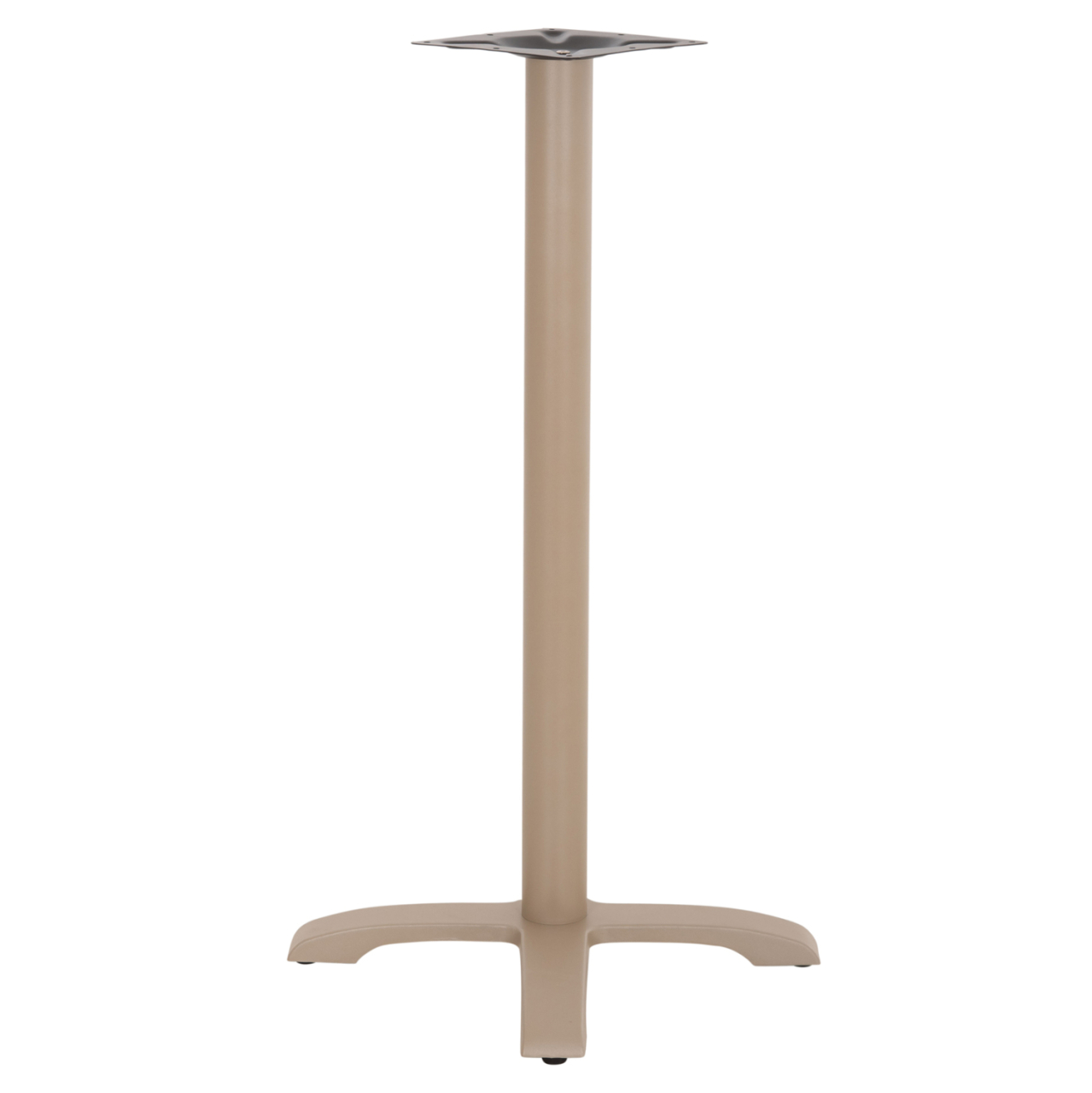 BAR TABLE BASE METAL/CAST IRON HM417.25 CAPPUCCINO 62x62x108Ηcm [5]