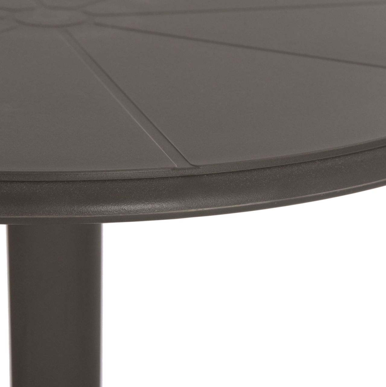 BAR TABLE ROUND TERRIN HM6126.15 POLYPROPYLENE IN DARK OLIVE GREEN Φ60x106Hcm. [6]