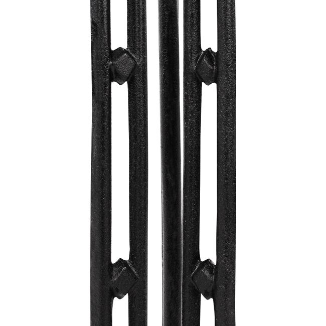 Base Bar from cast iron HM446 3legs in black color 50x50x105 [6]