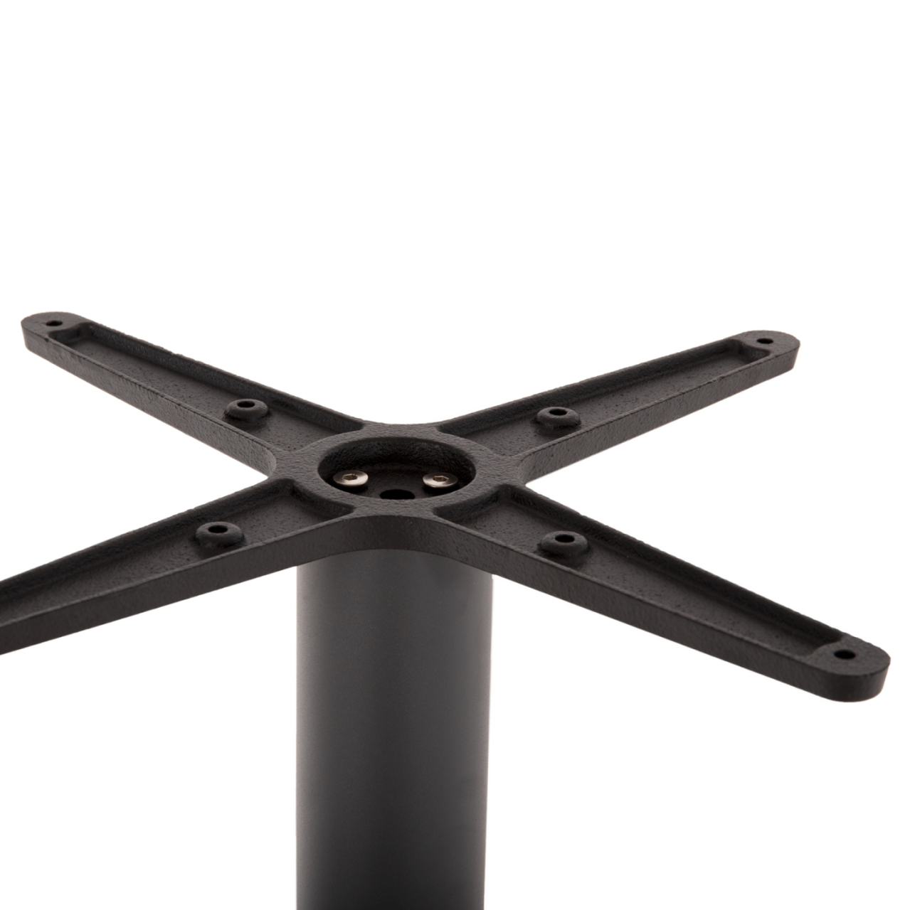 BASE FOR BAR TABLE HM439.20 MATTE GREY METAL WITH HEIGHT ADJUSTERS 46Χ46Χ108Hcm. [5]