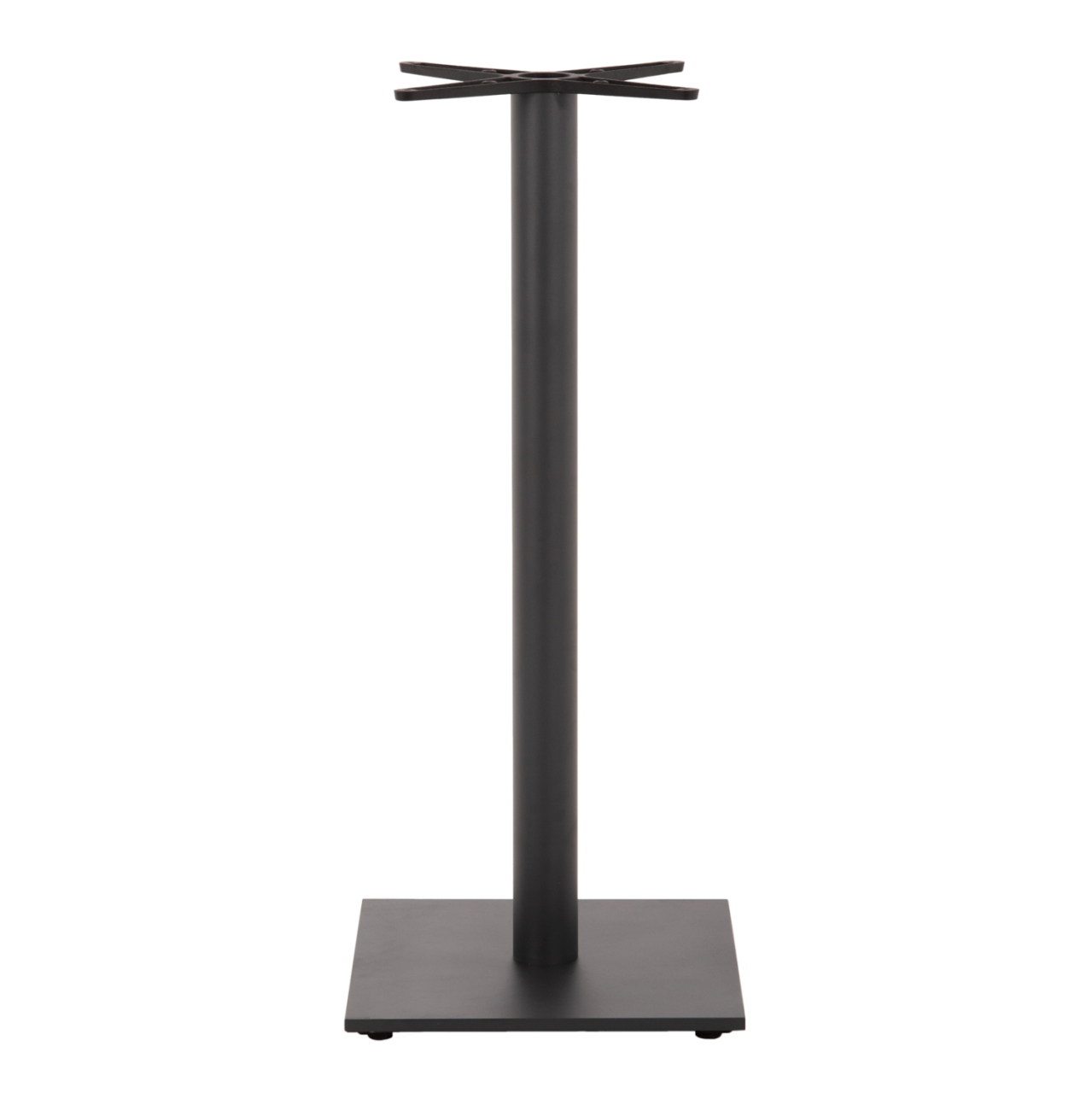 BASE FOR BAR TABLE HM439.20 MATTE GREY METAL WITH HEIGHT ADJUSTERS 46Χ46Χ108Hcm. [3]