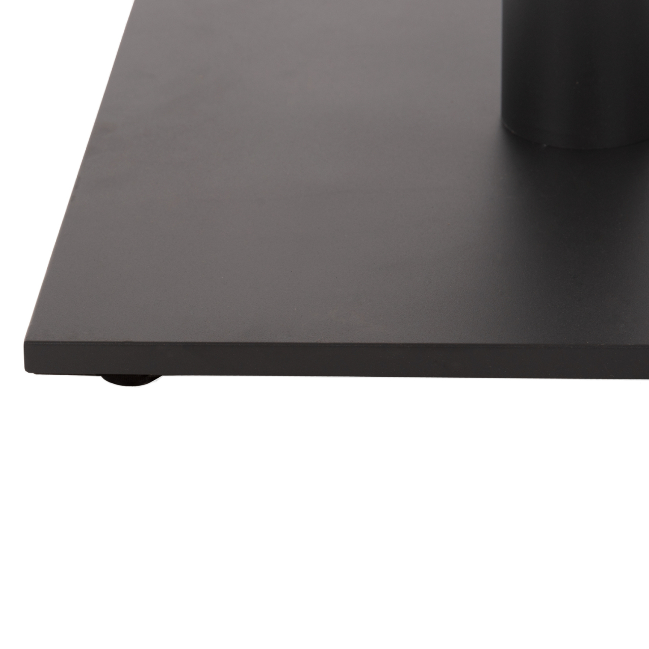 BASE FOR BAR TABLE HM439.20 MATTE GREY METAL WITH HEIGHT ADJUSTERS 46Χ46Χ108Hcm. [4]